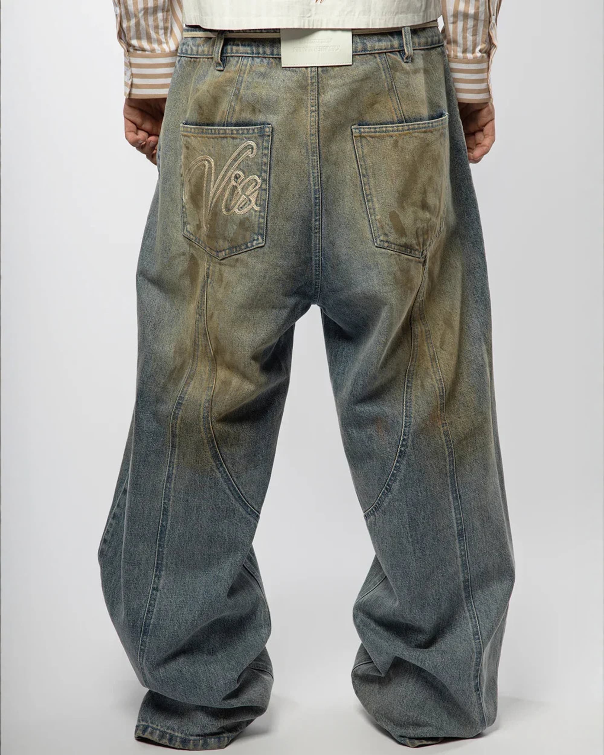 VISIONARY "MUDDY WASH" BAGGY JEANS - Image 3