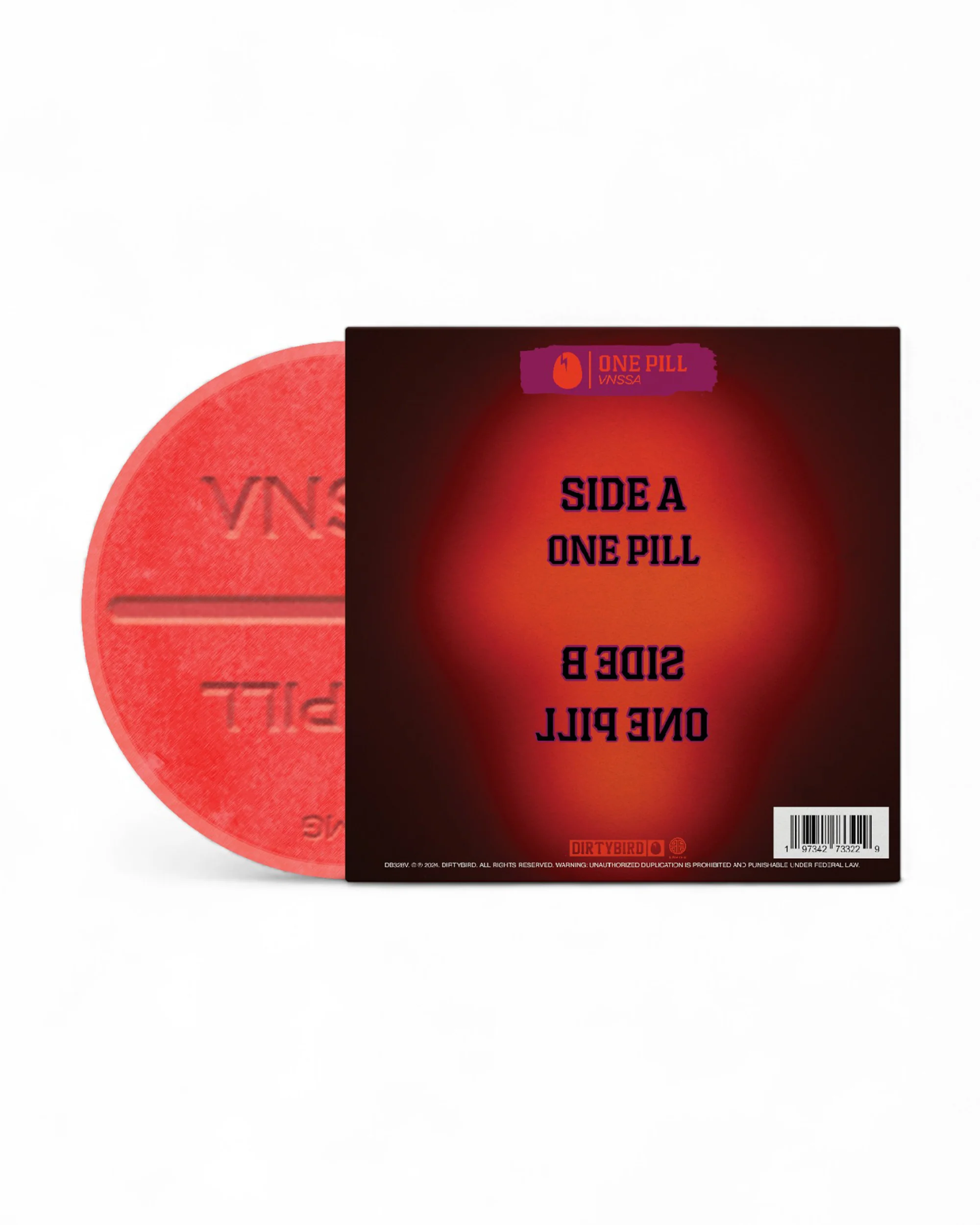 VNSSA - One Pill 7" Picture Disc (One Year Anniversary Pressing) - Image 2