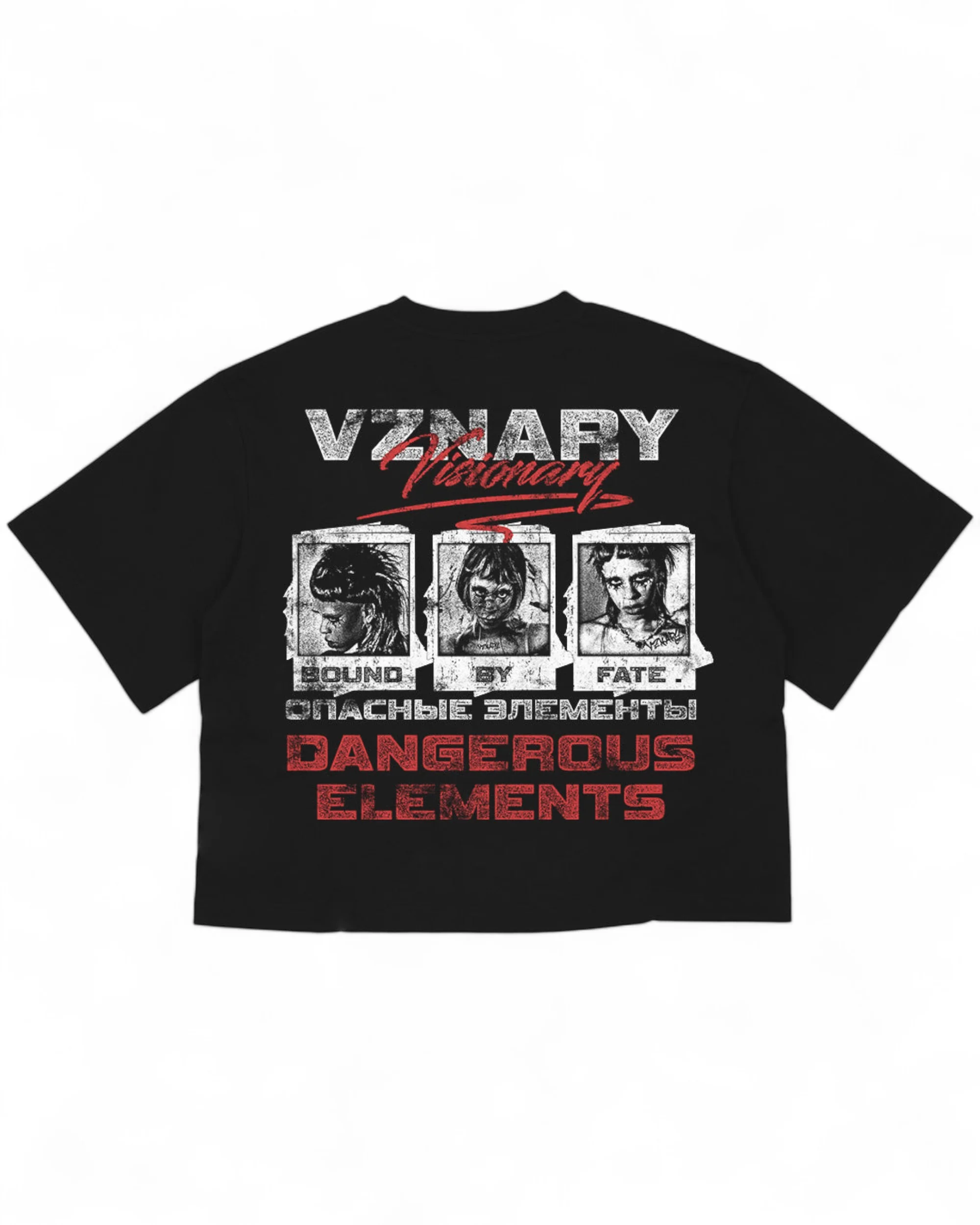 VZNARY" DANGEROUS ELEMENTS " TEE - Image 3