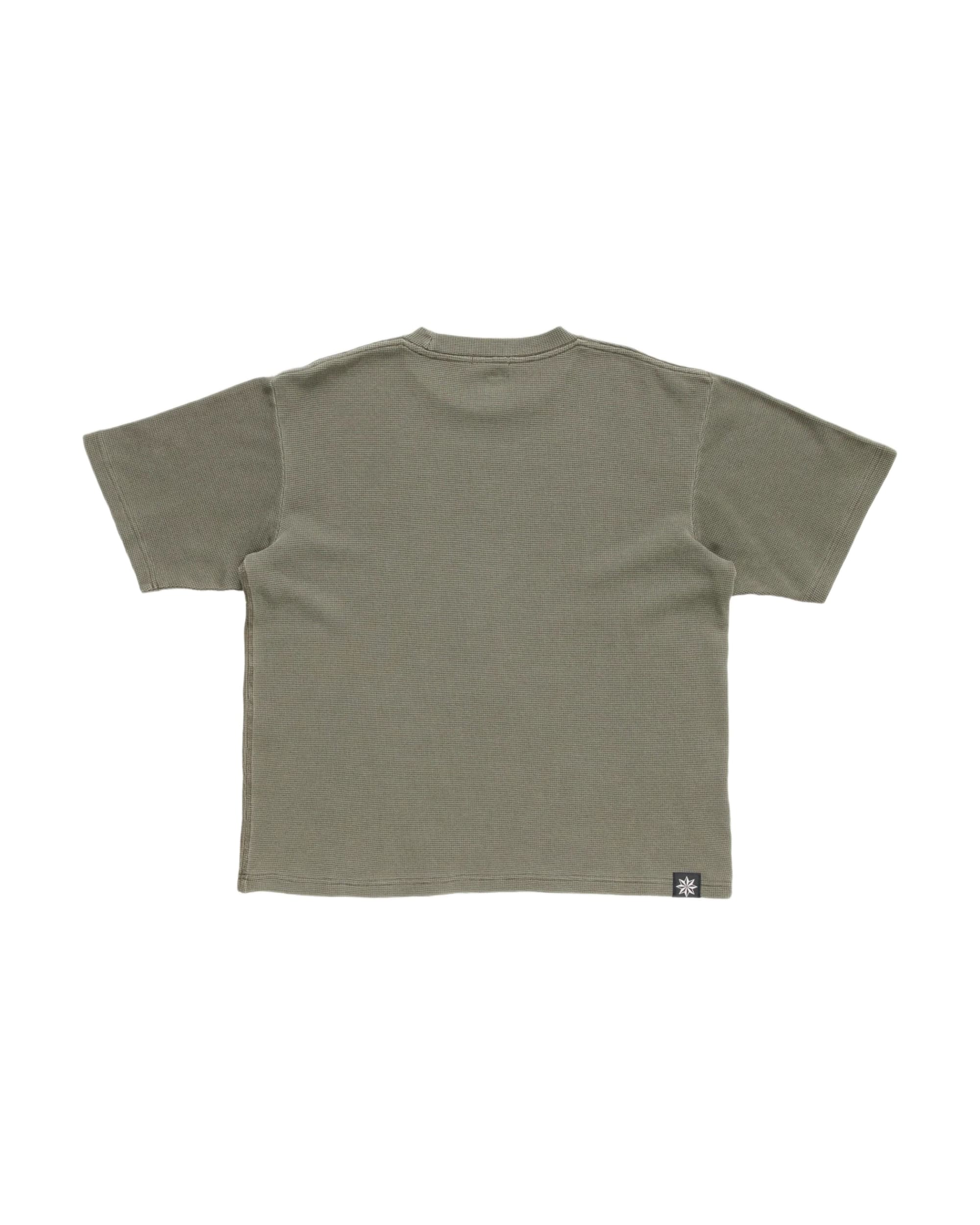 WAFFLE DREAM T-SHIRT - FATIGUE