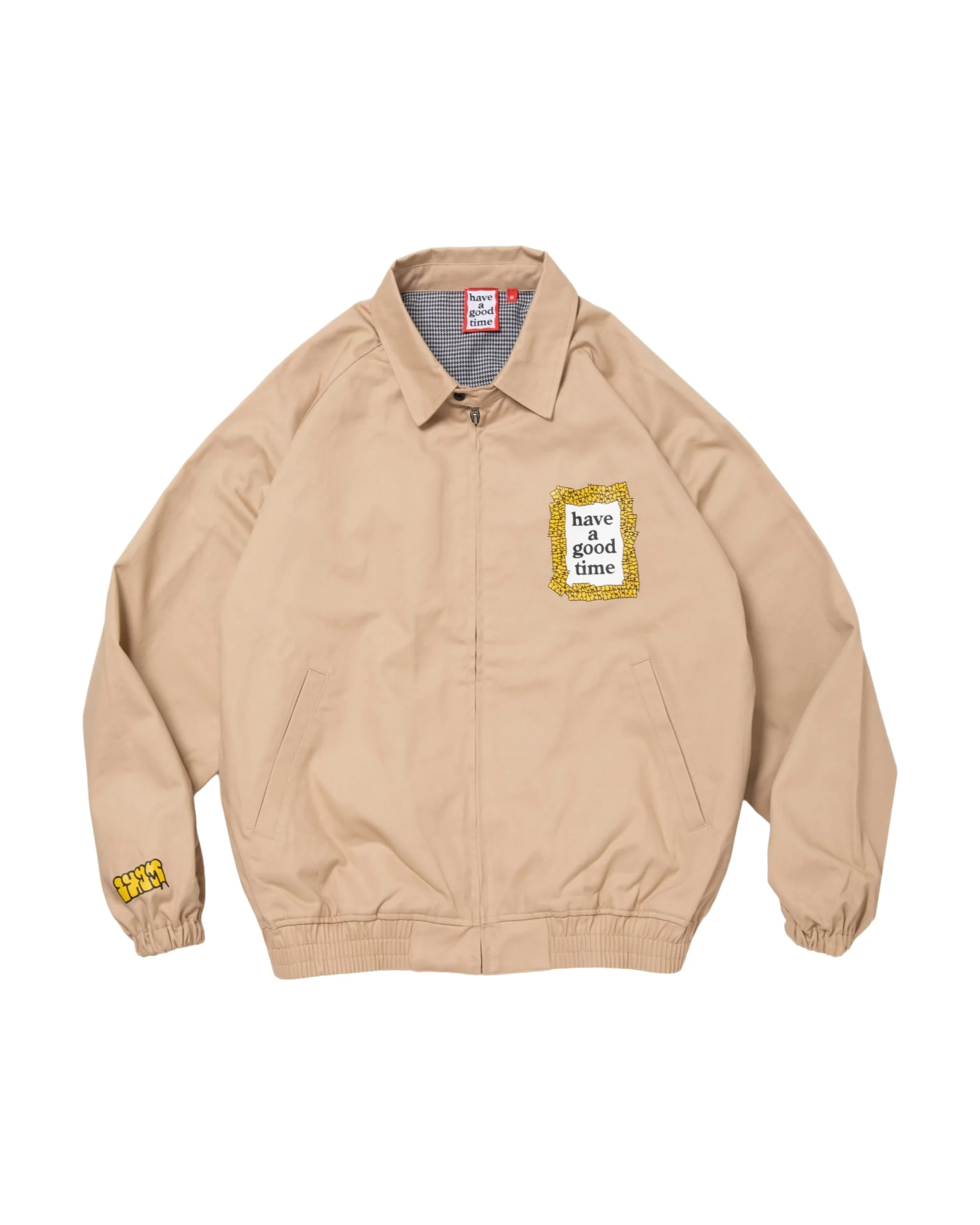 WANTO FRAME SWING TOP JACKET - BEIGE
