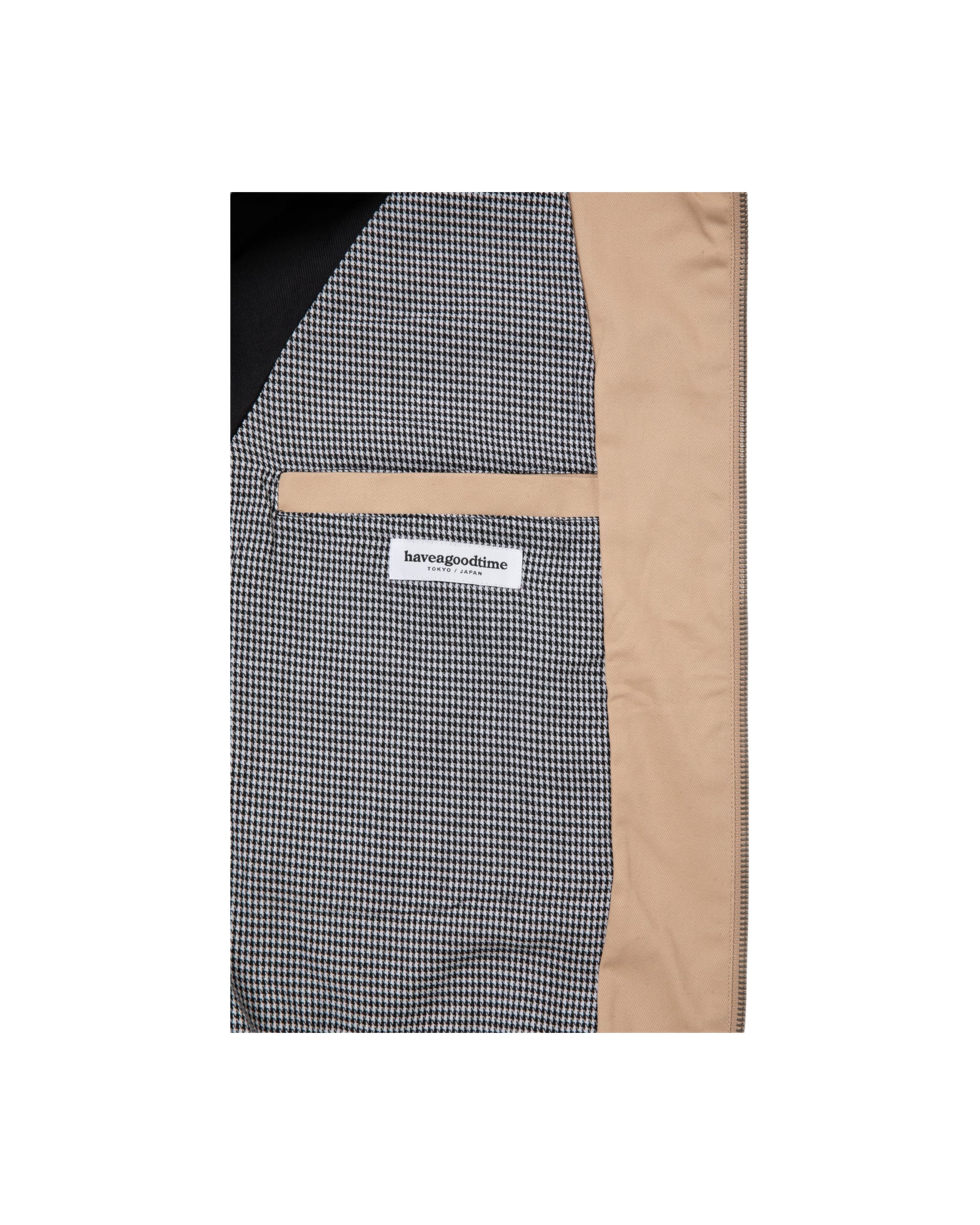 WANTO FRAME SWING TOP JACKET - BEIGE - Image 5