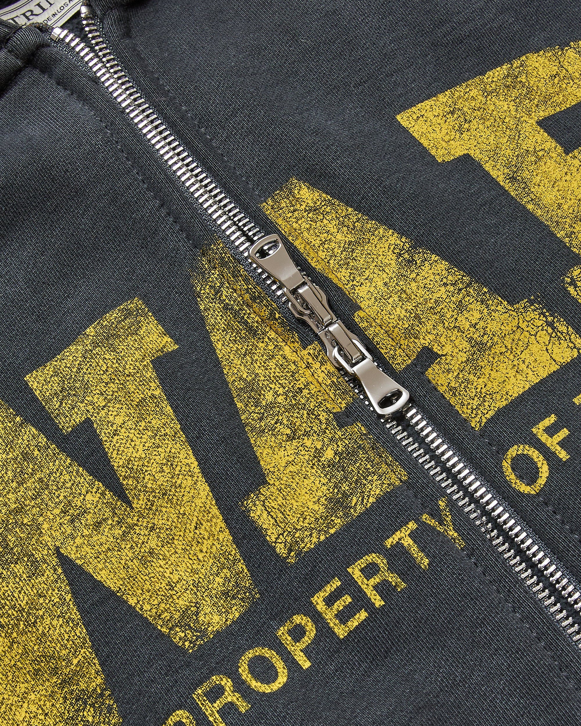 War Zip Hoodie - Charcoal - Image 6