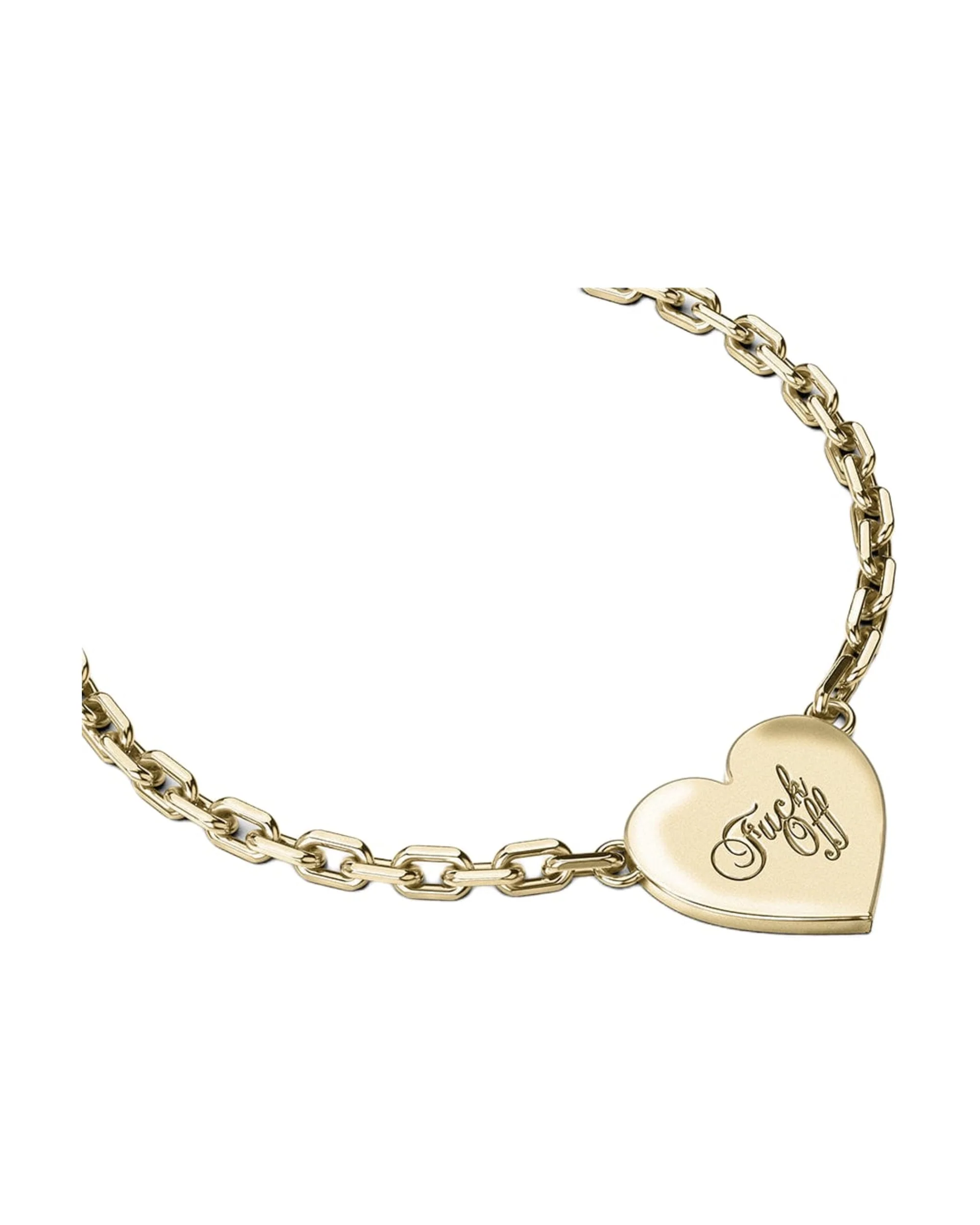 WARM WELCOME HEART BRACELET GOLD PLATED - Image 2