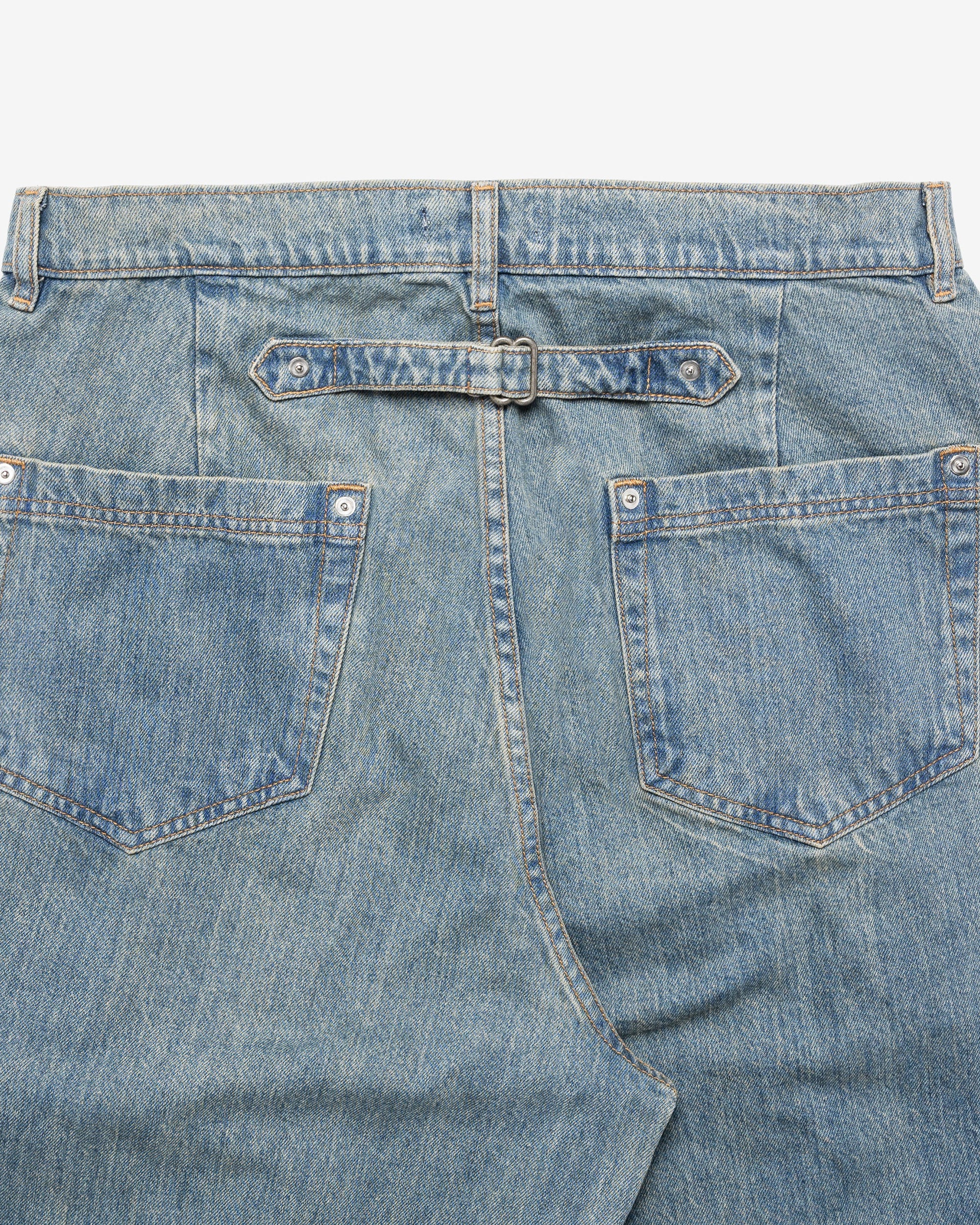Washed Indigo Triptych Japanese Denim - Image 21