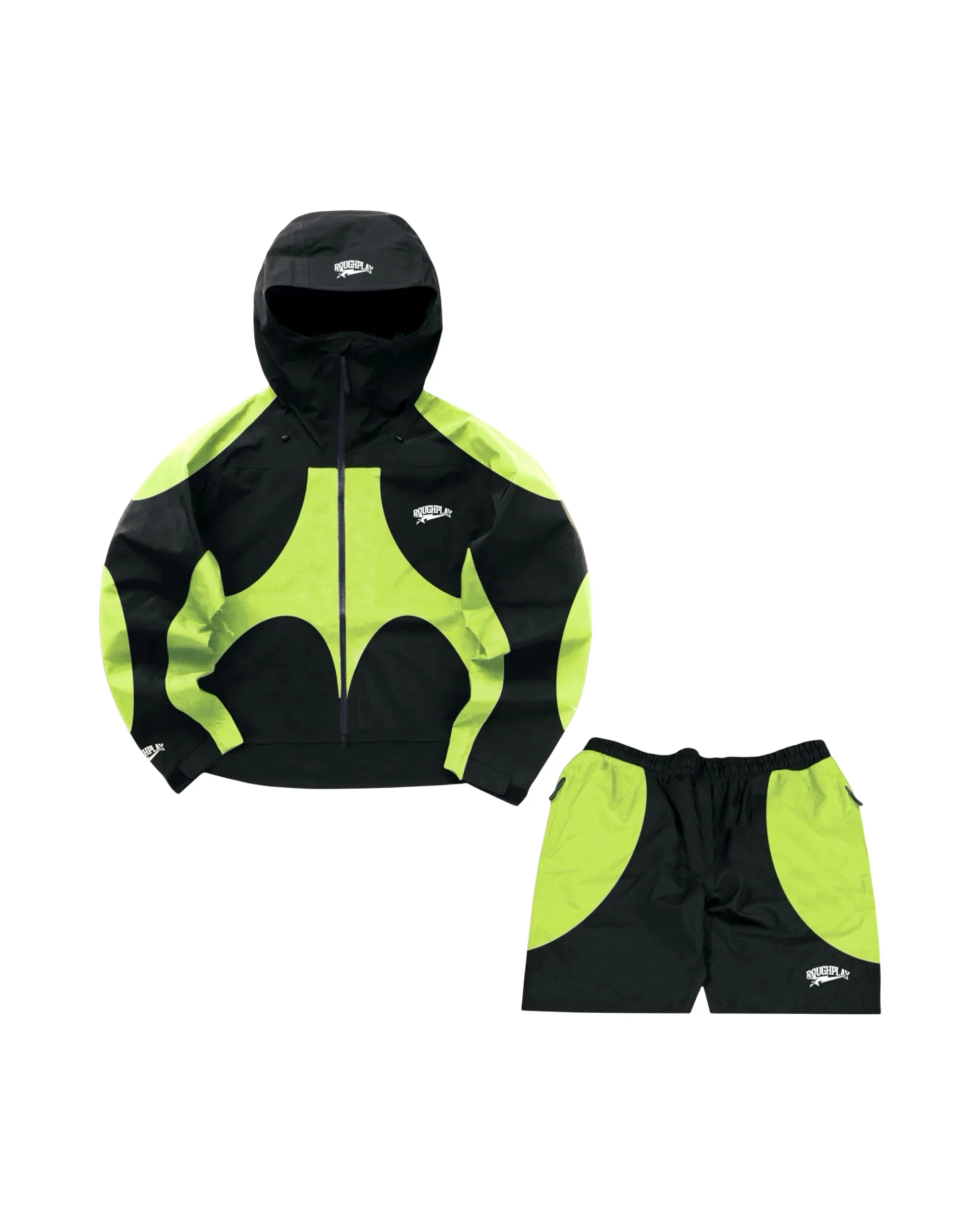 Water Resistant Short Set. (NEON)