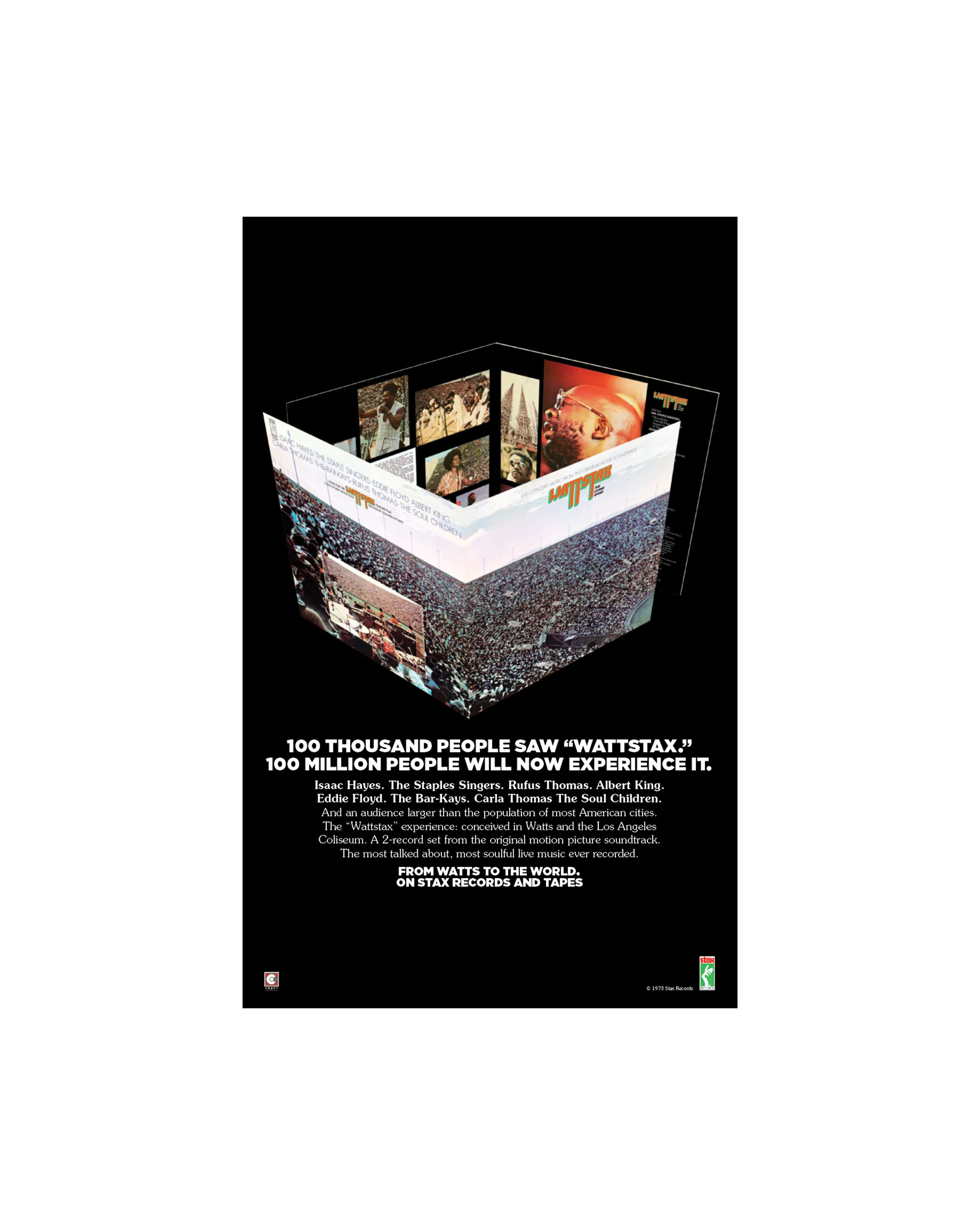 Wattstax Litho Print (Limited Edition - 11” x 17”)