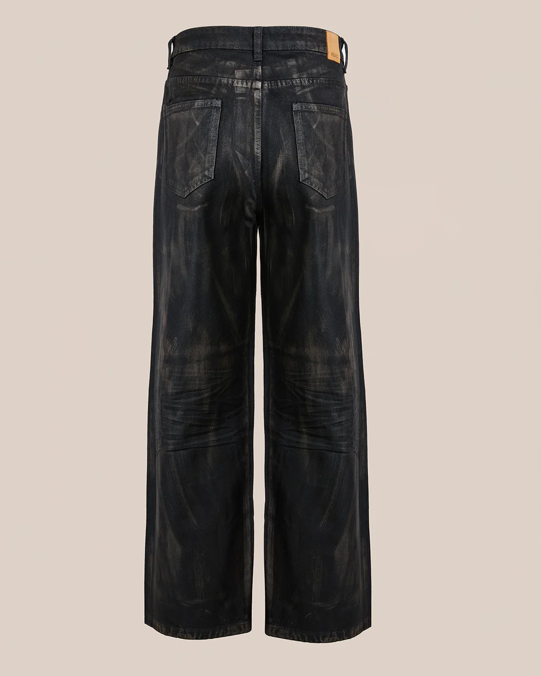 Waxed Studded Jeans - Image 15