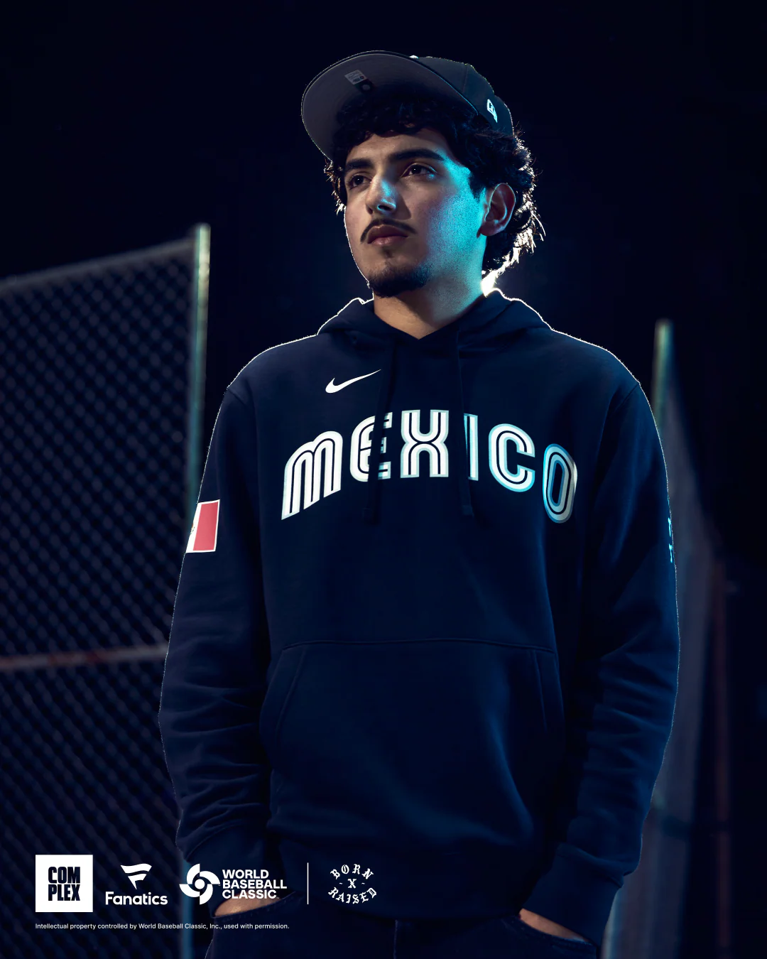 WBC x BORN X RAISED MEXICO HOODIE - Image 3