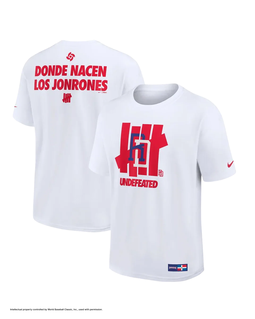 WBC x UNDEFEATED DOMINICAN REPUBLIC TEE - Image 3