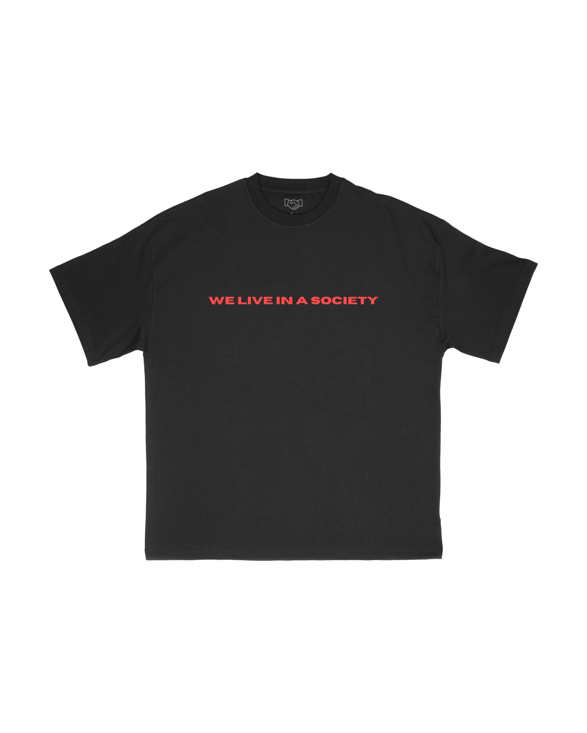 We Live In A Society Tee (Black)
