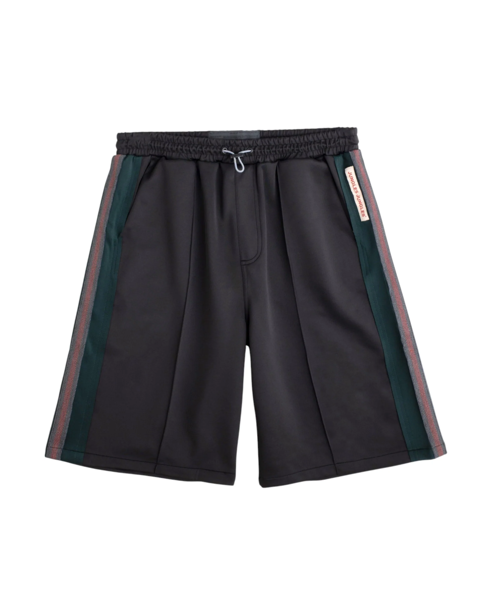 WEAVE TRIM PINTUCK SHORTS