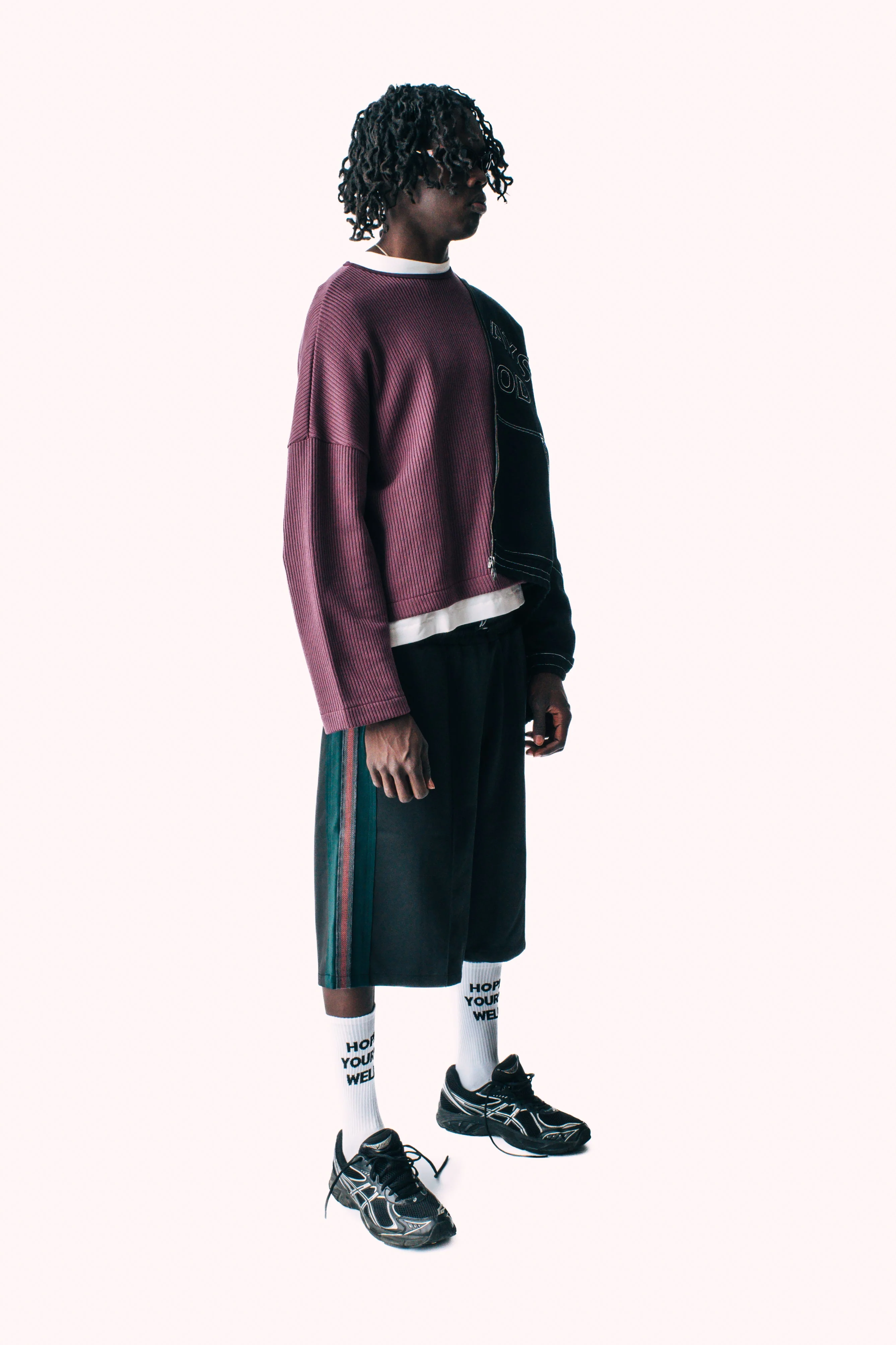 WEAVE TRIM PINTUCK SHORTS - Image 6