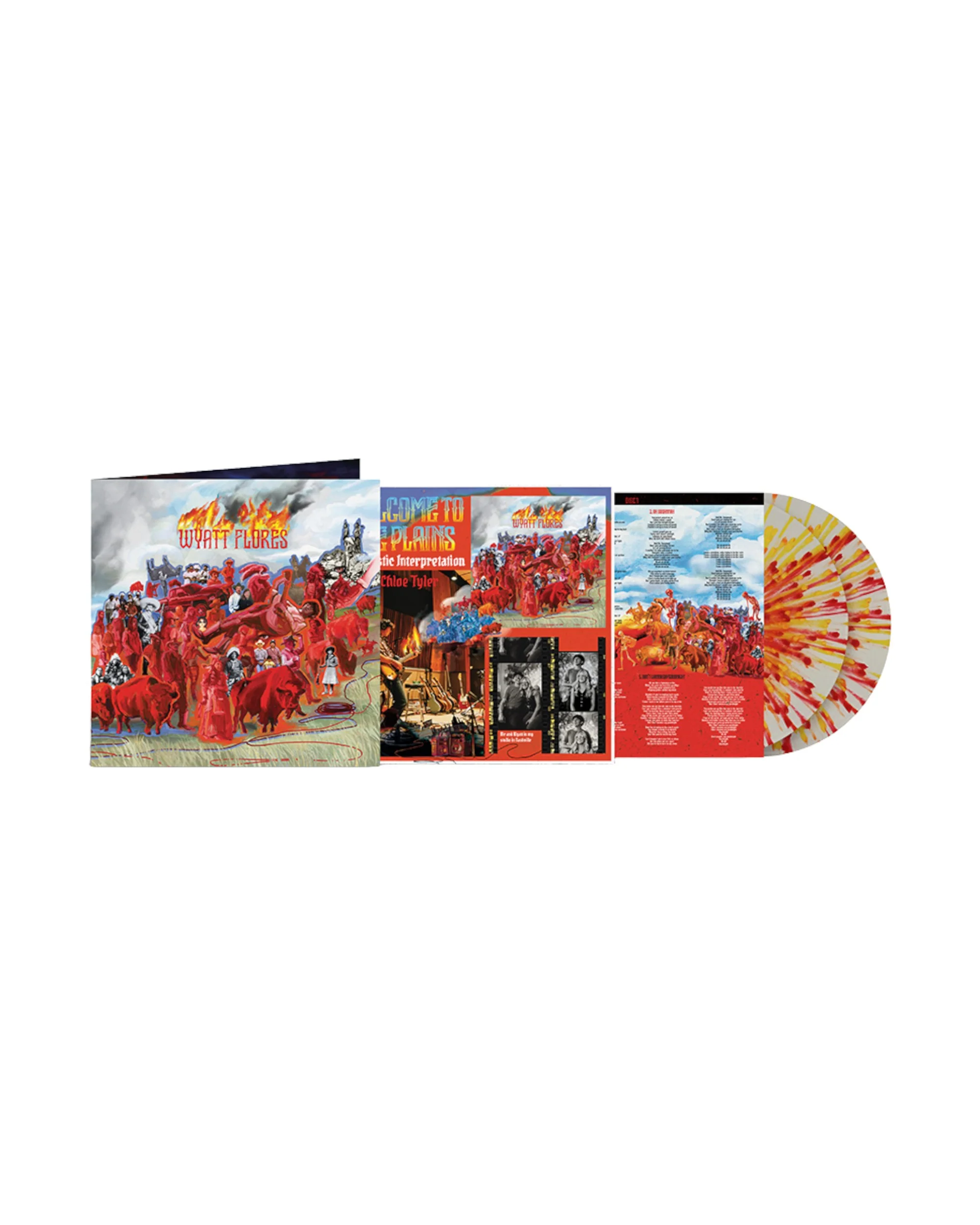 Welcome to the Plains Splatter LP - Image 2