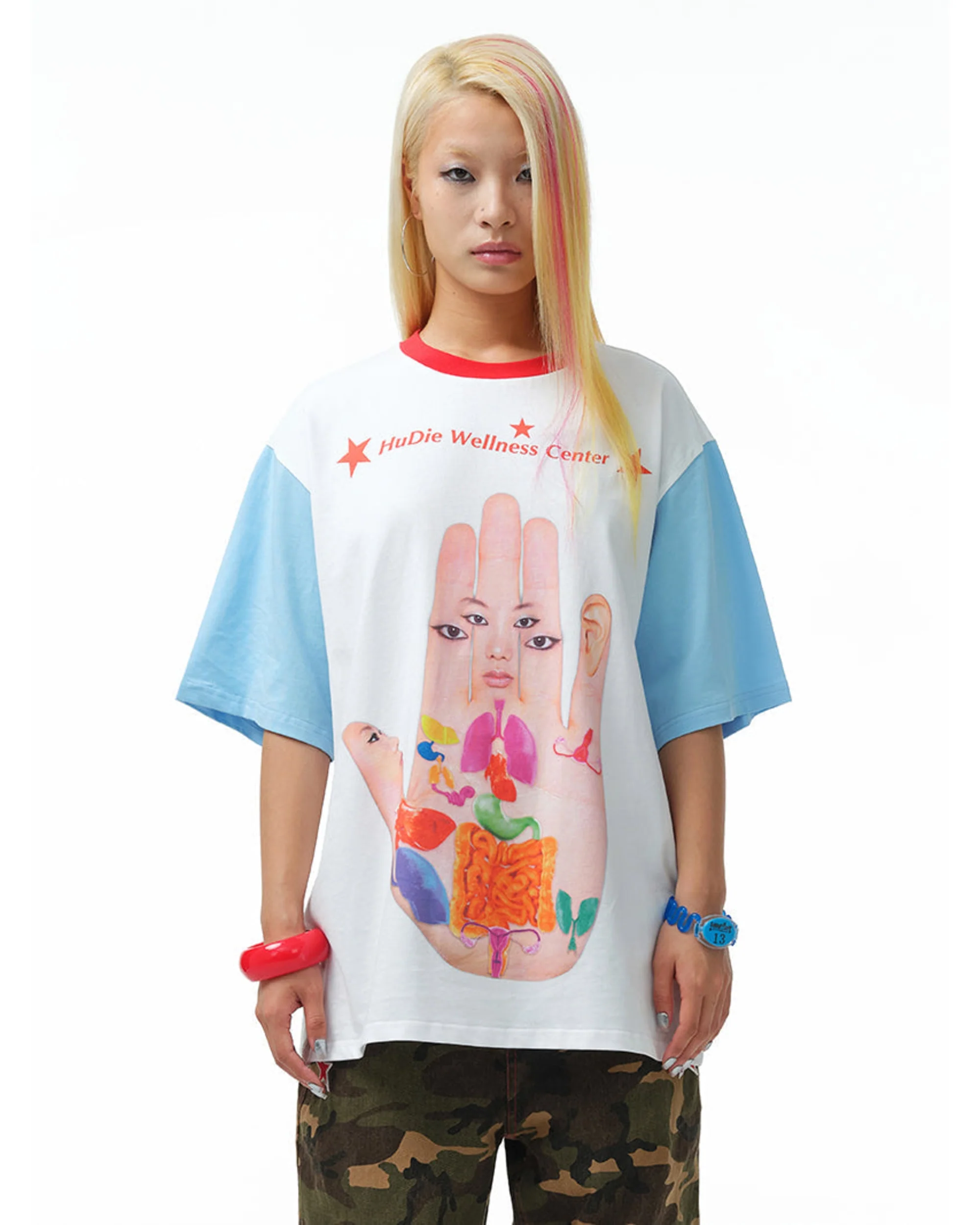 Wellness Hand Print T Shirt - Image 6