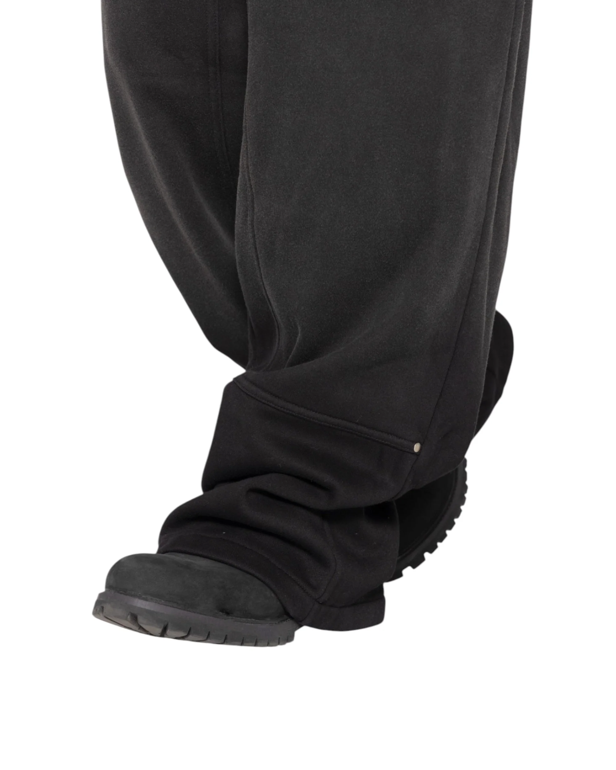 West Double Knee Sweatpants - Washed Black - Image 8