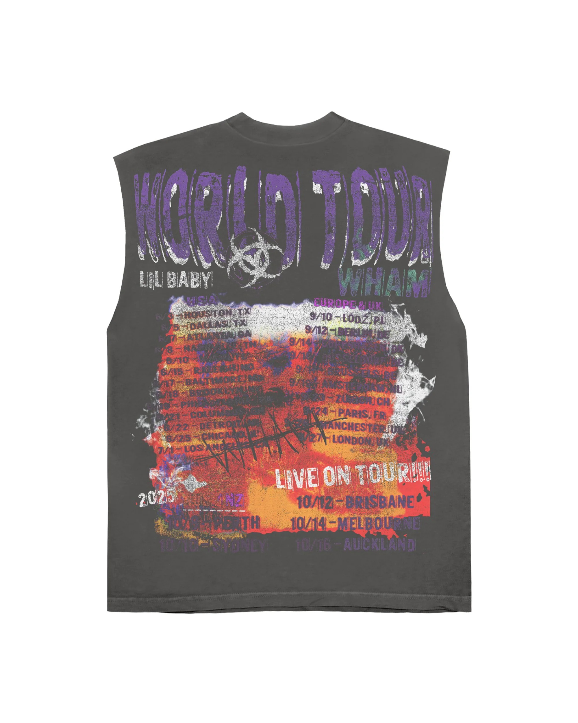 WHAM TOUR SLEEVELESS TEE - Image 2