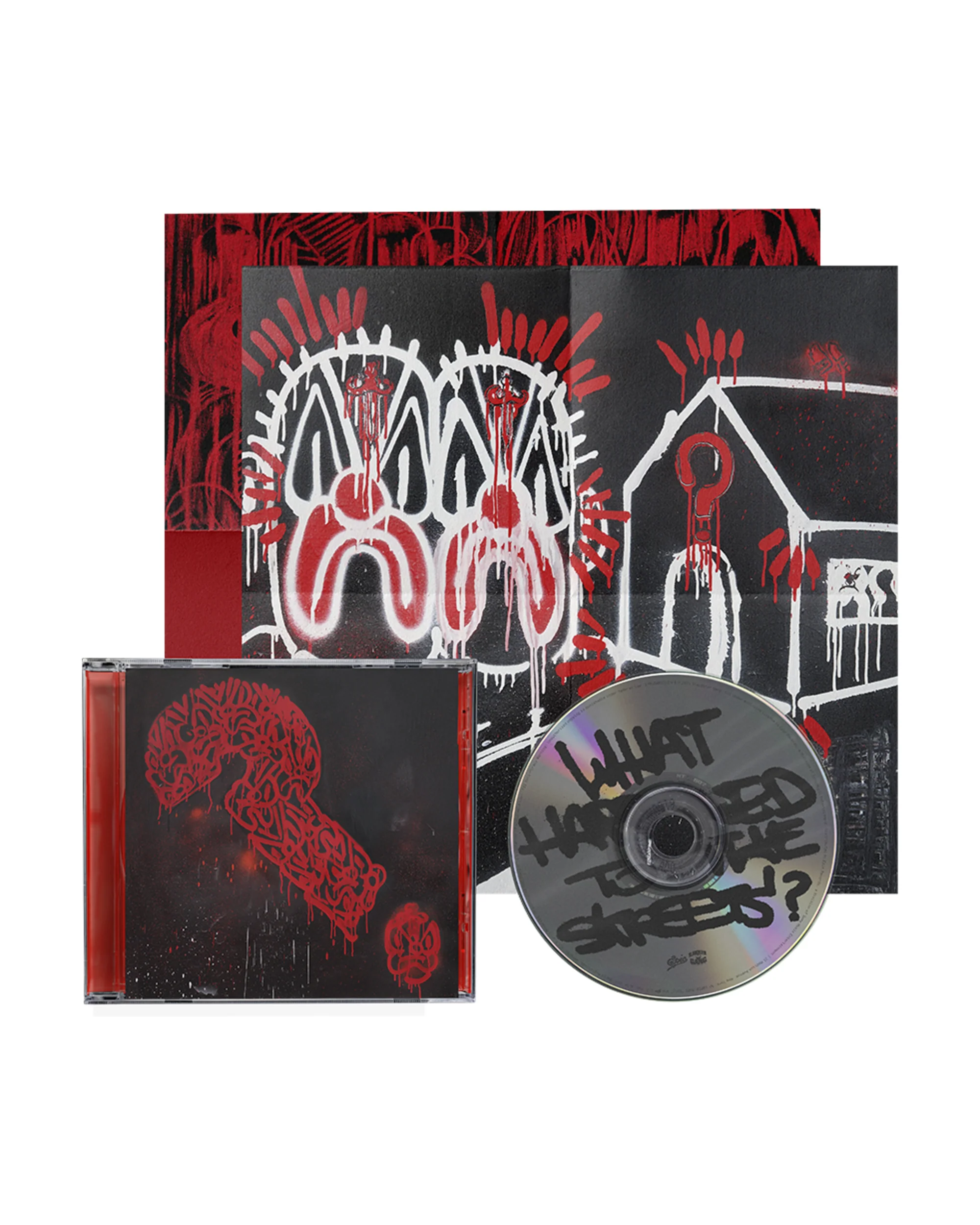WHAT HAPPENED TO THE STREETS? NUMBERED SLAWN POSTER CD III