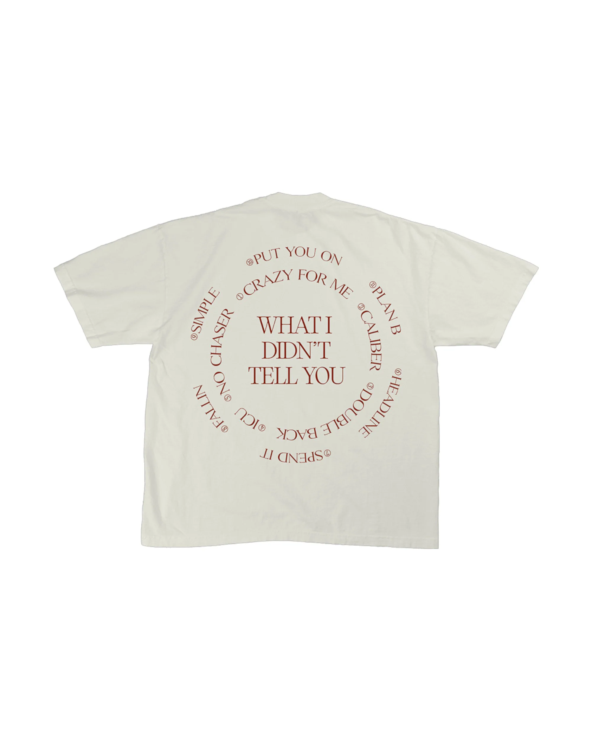 What I Didn't Tell You Ivory T-Shirt - Image 2