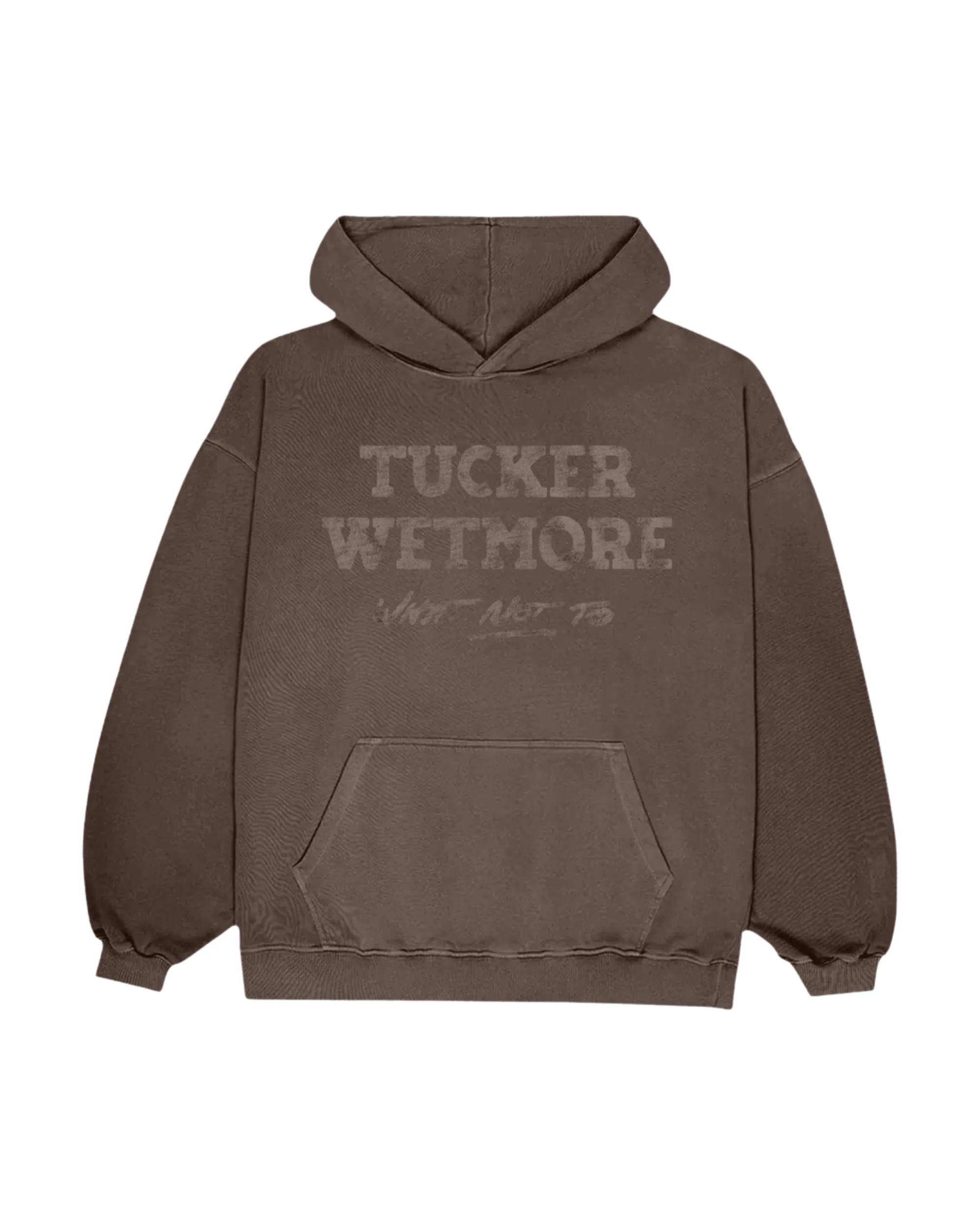 What Not To Hoodie (Brown)