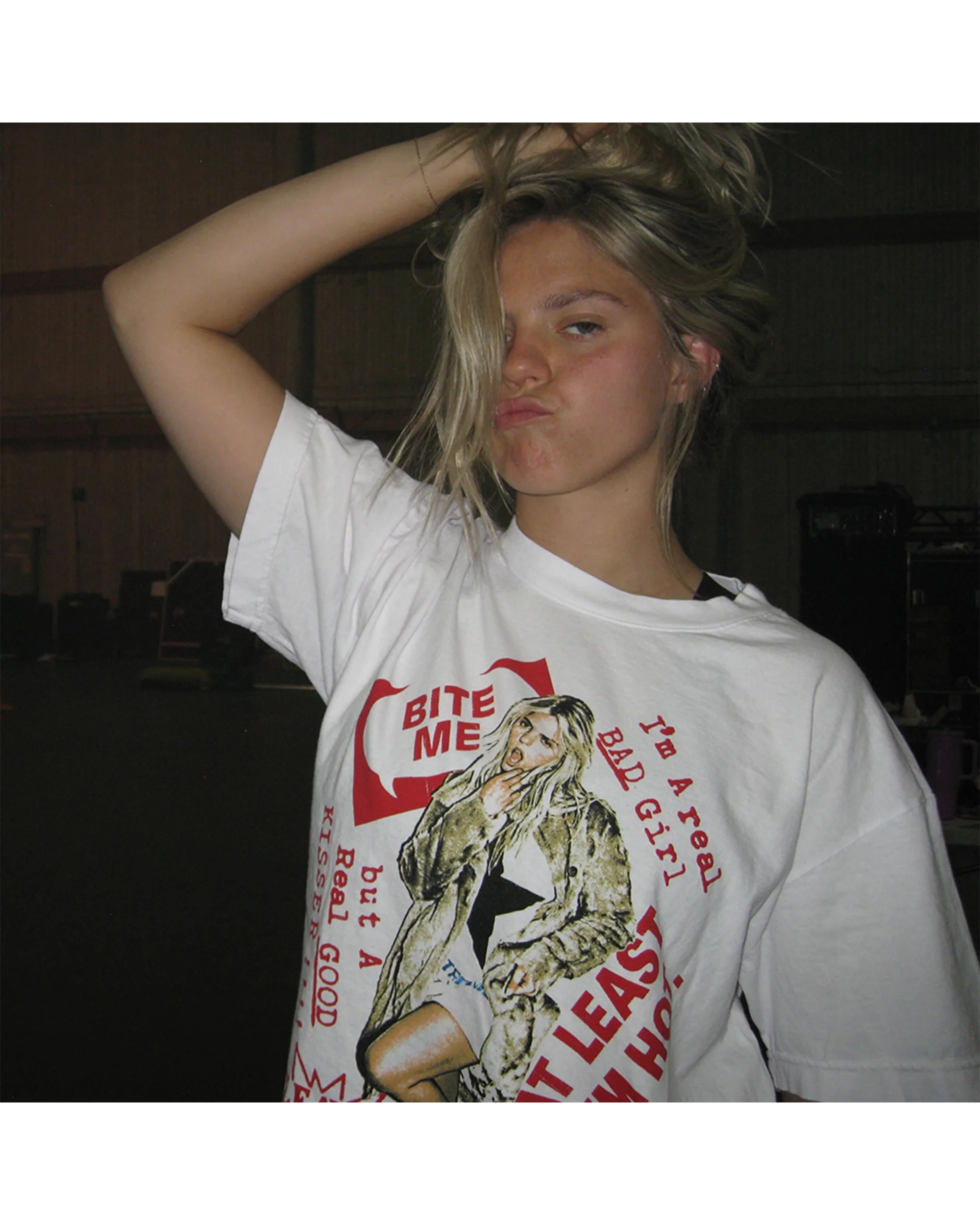 WHITE DATE BACK TOUR TEE - Image 3