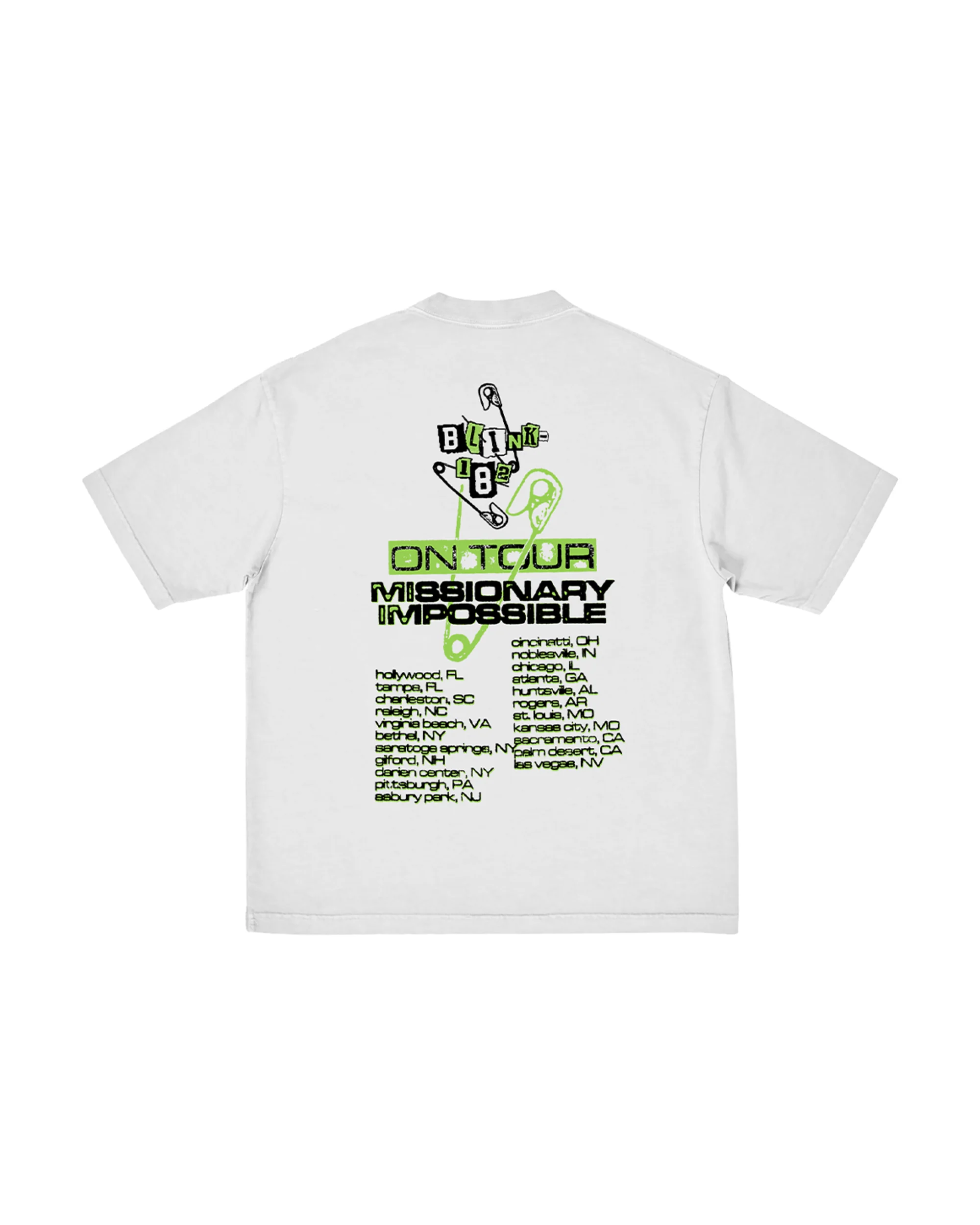 White Skull 2025 Tour Tee - Image 2