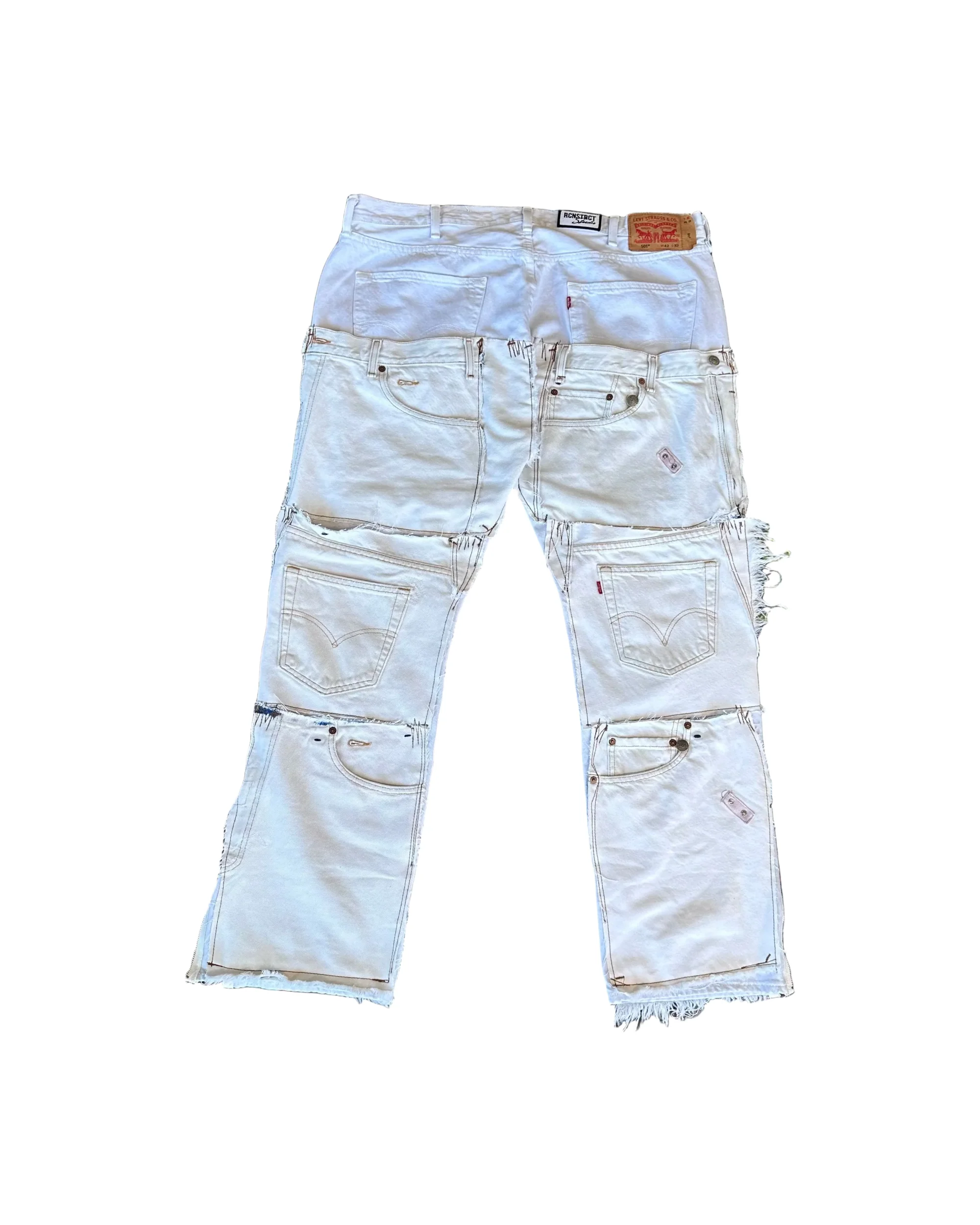 White Utility Pocket Denim / Random Selection - Image 2