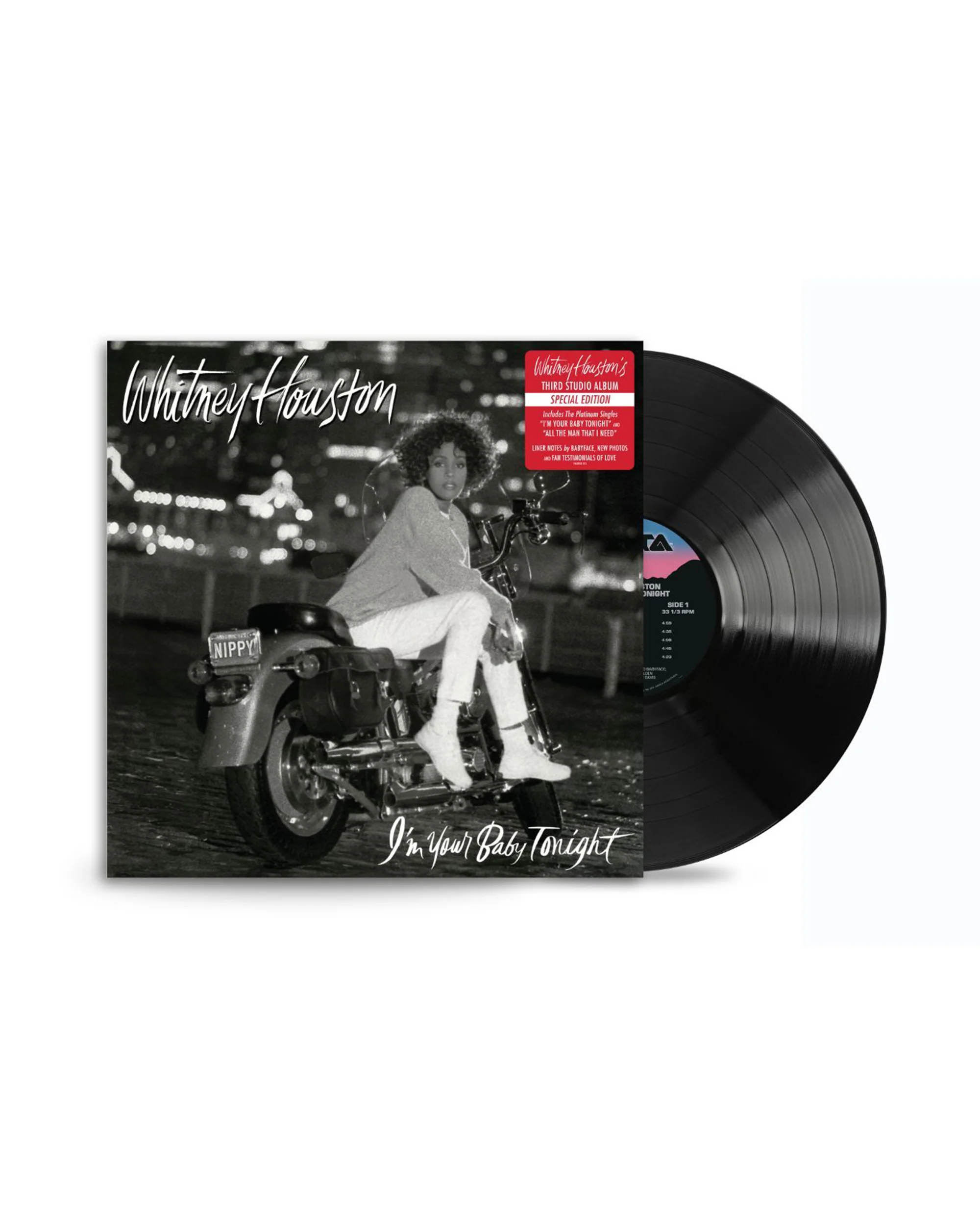 Whitney Houston - I'm Your Baby Tonight LP