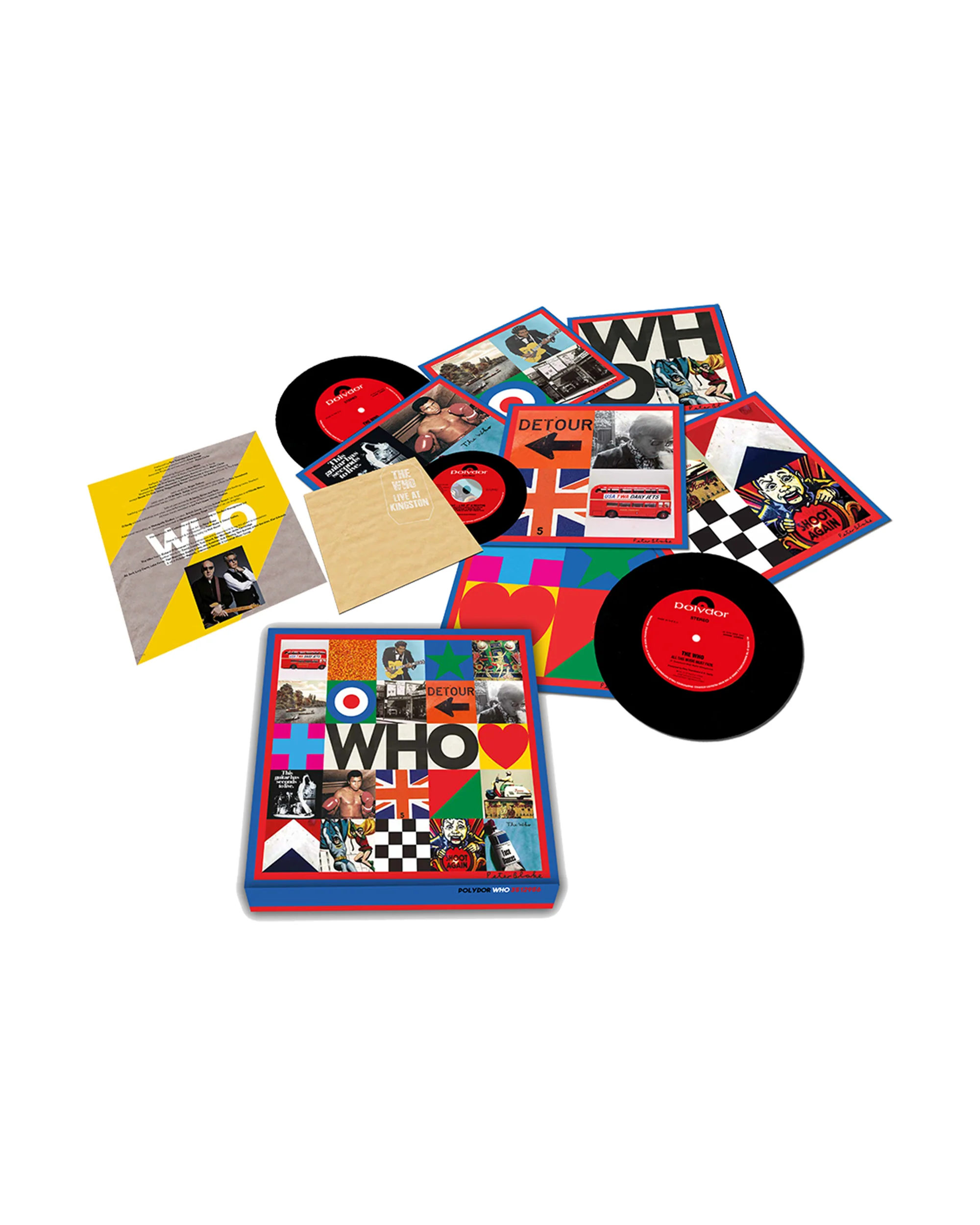 WHO 7” Box Set w/ Live at Kingston CD
