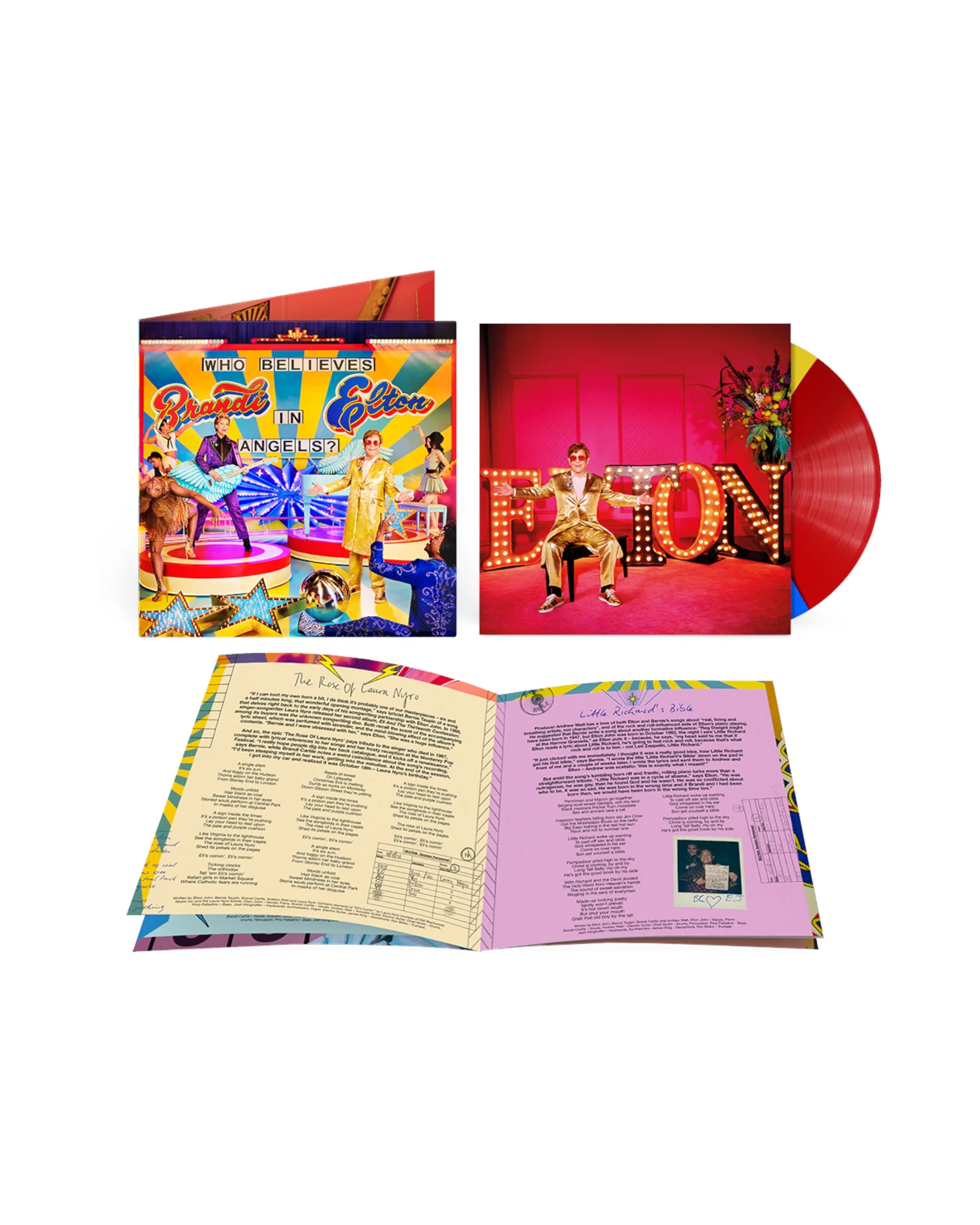 Who Believes In Angels? Limited Edition Tri-Color Standard Vinyl - Image 3