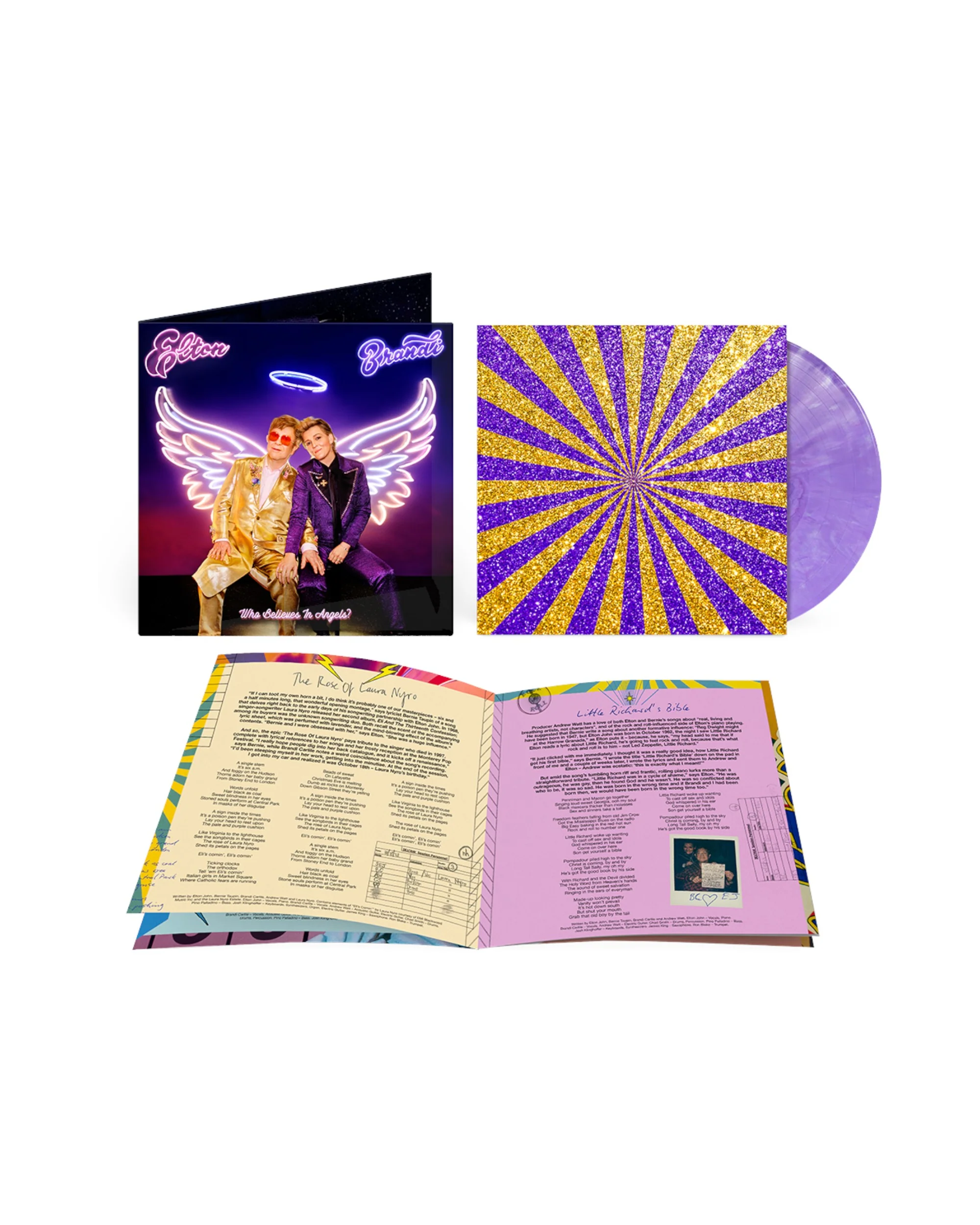 Who Believes In Angels? Store Exclusive Purple Marble Vinyl - Image 3