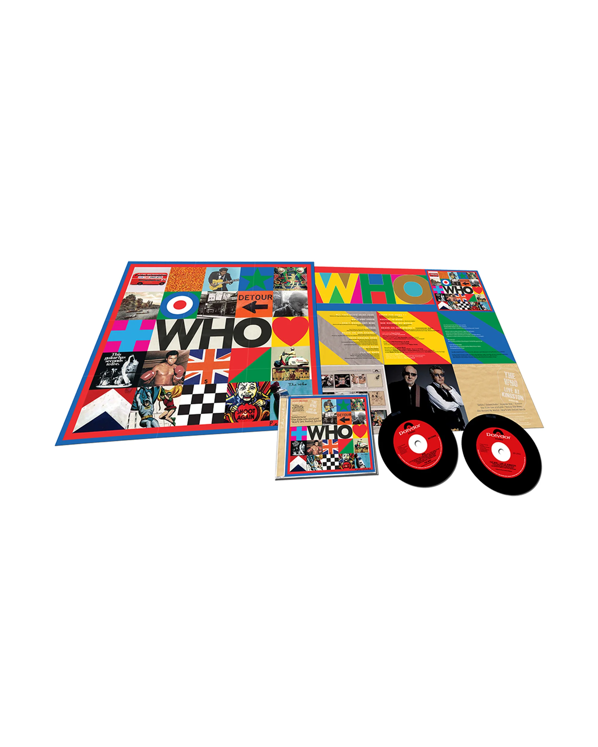 WHO Deluxe CD w/ Live At Kingston CD