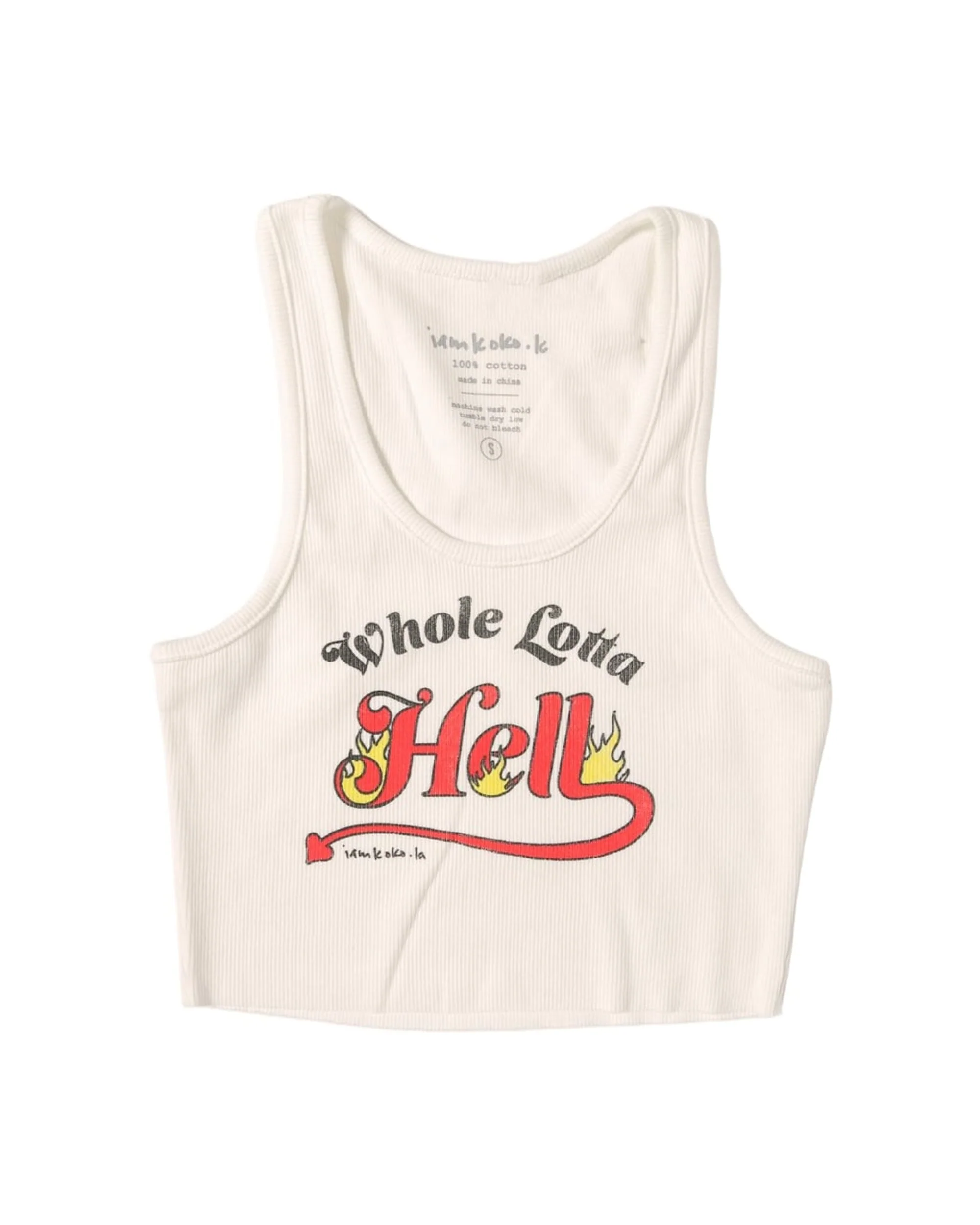 Whole Lotta Hell iamkoko.la Original Tank