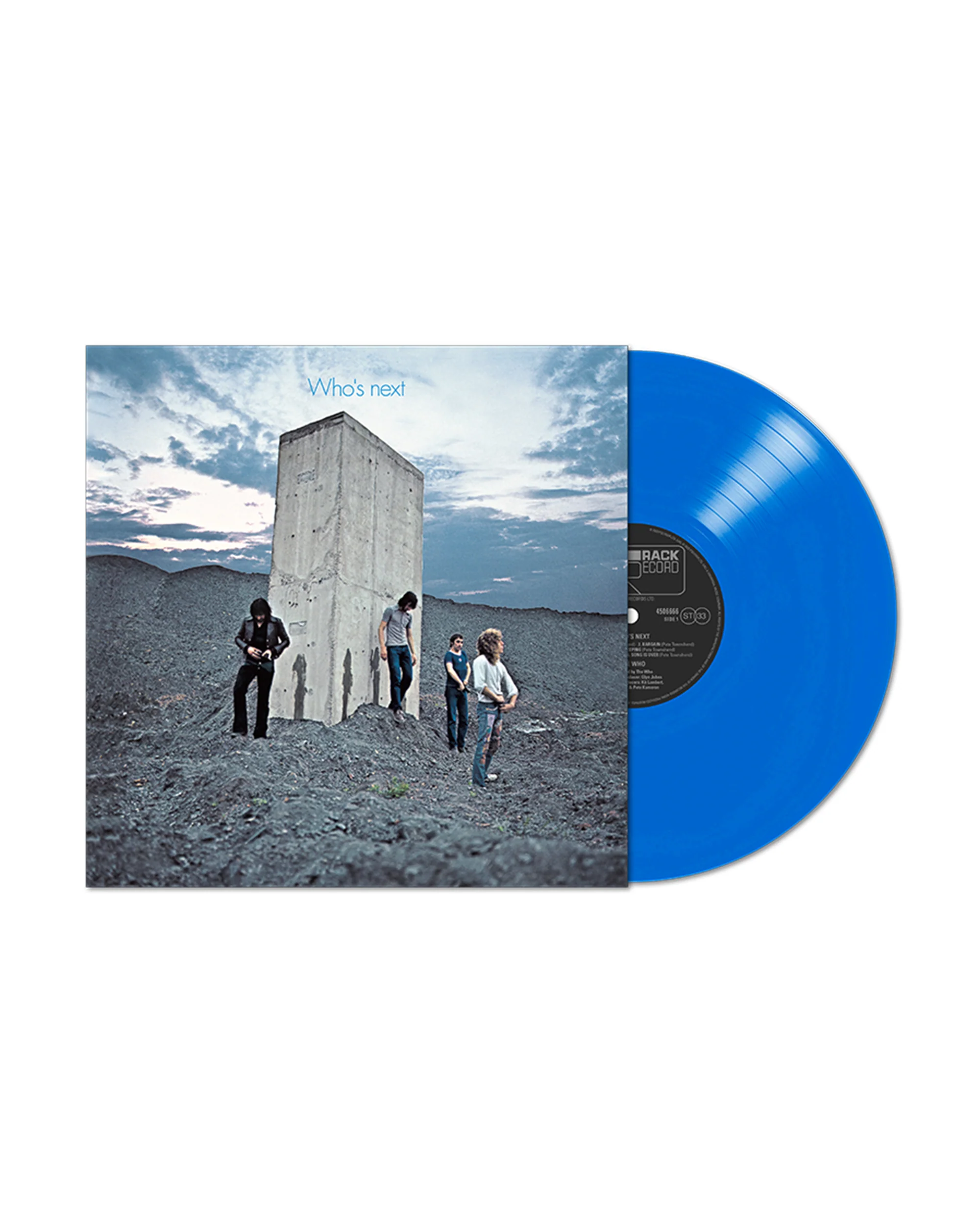 Who's Next - Remastered Original Album - Premium Tip-On Jacket & Transparent Blue Limited Edition LP