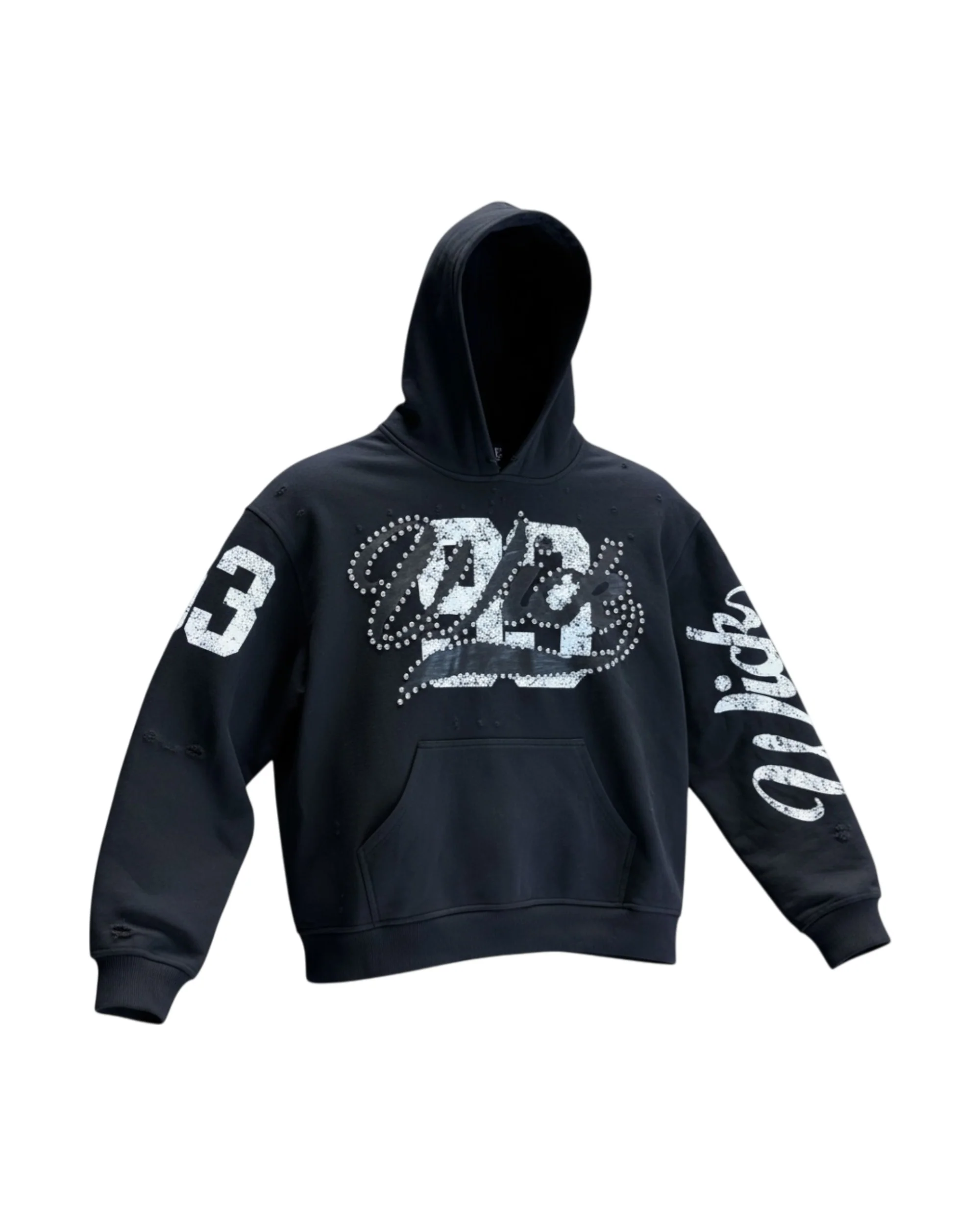 WICK 93 Hoodie - Black - Image 2
