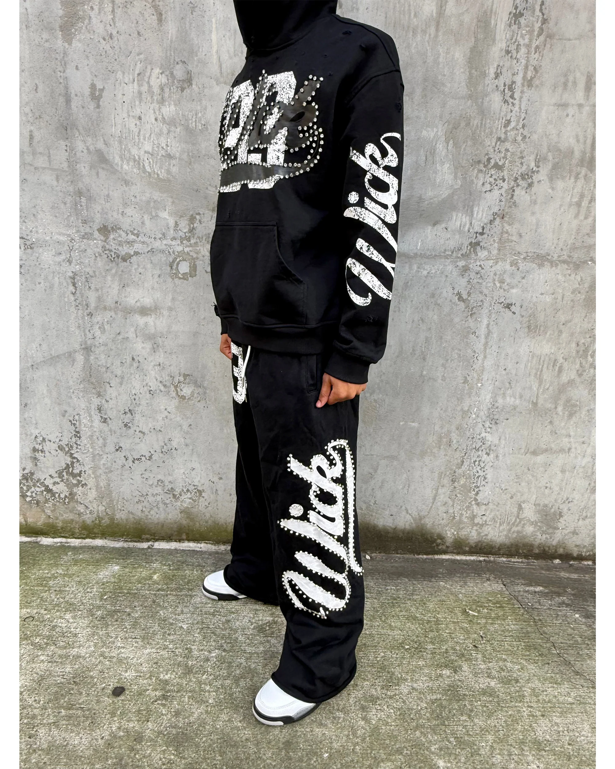 WICK 93 Hoodie - Black - Image 4