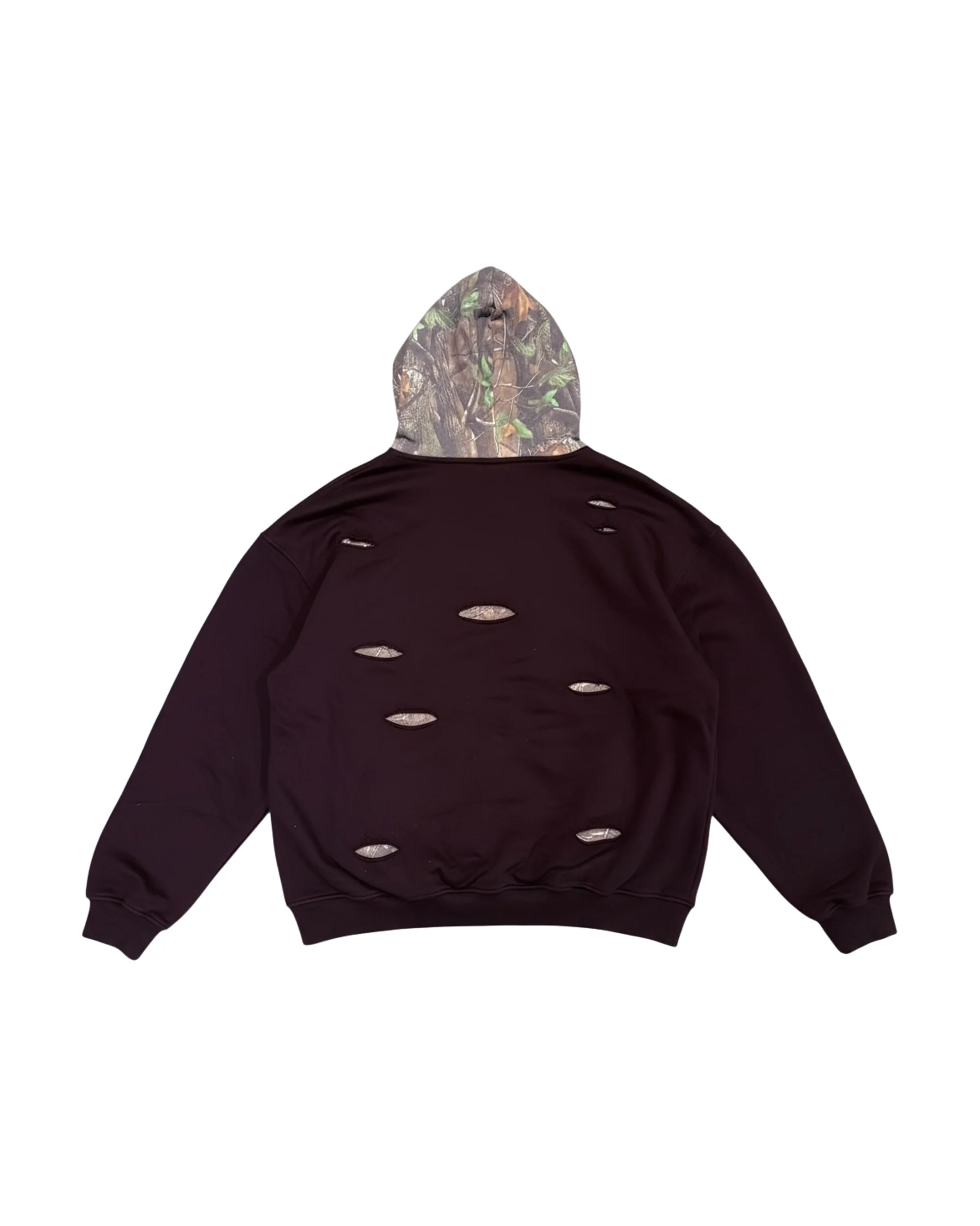 WICK DISTRESSED TREE CAMO HOODIE - Image 3