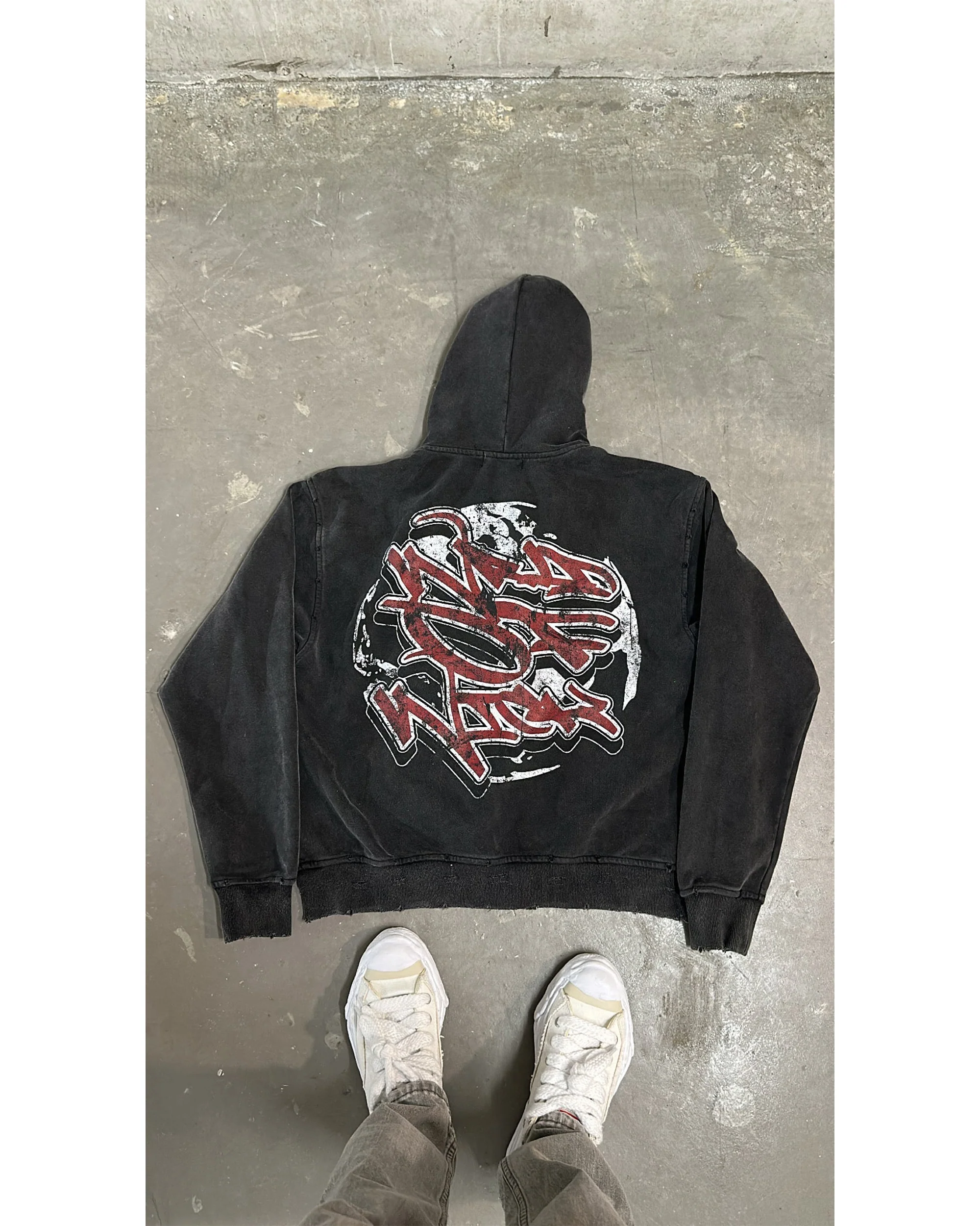 WICK DISTRESSED ZIP-UP - Image 4