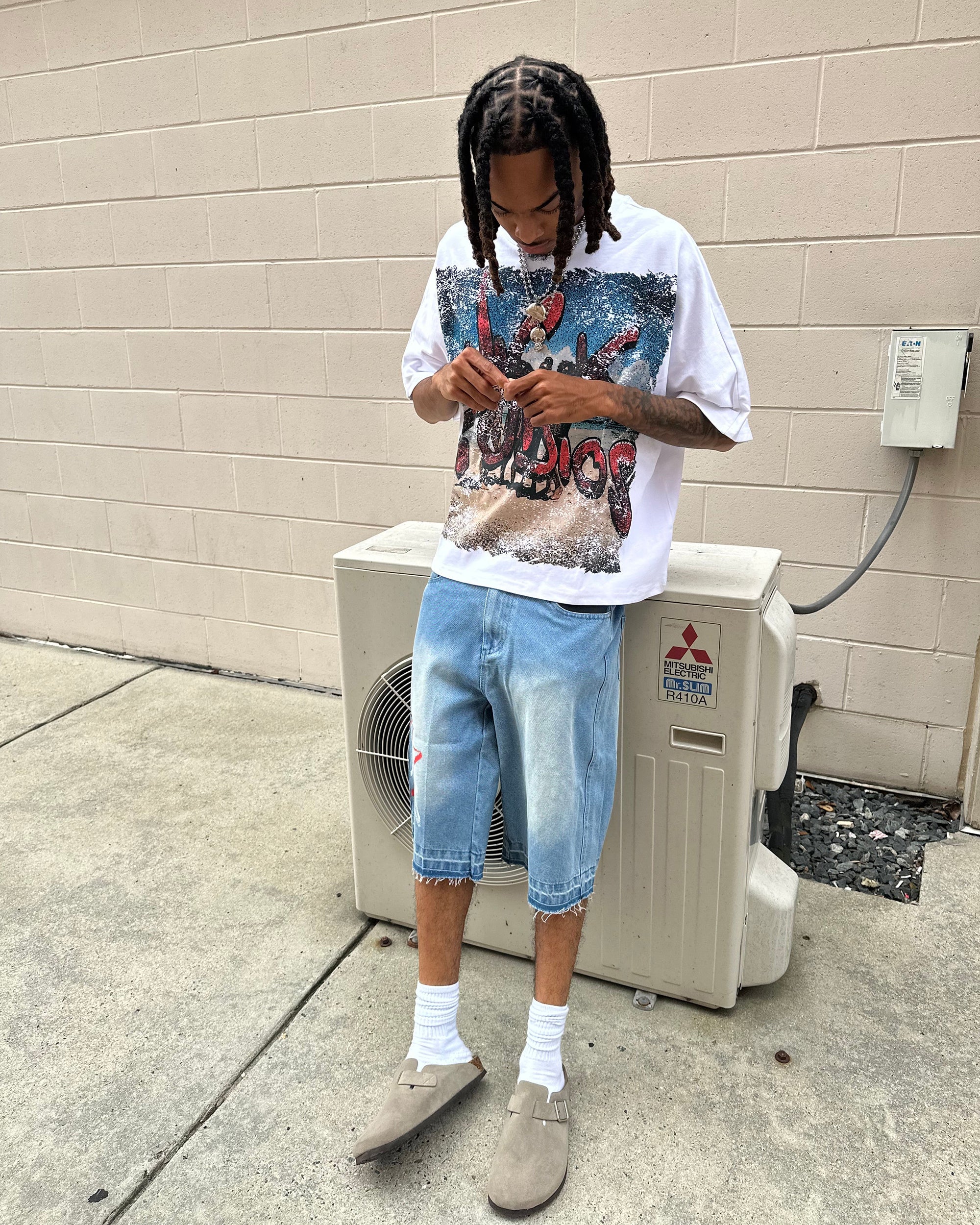 WICK STUDIOS JORTS (BLUE) - Image 6