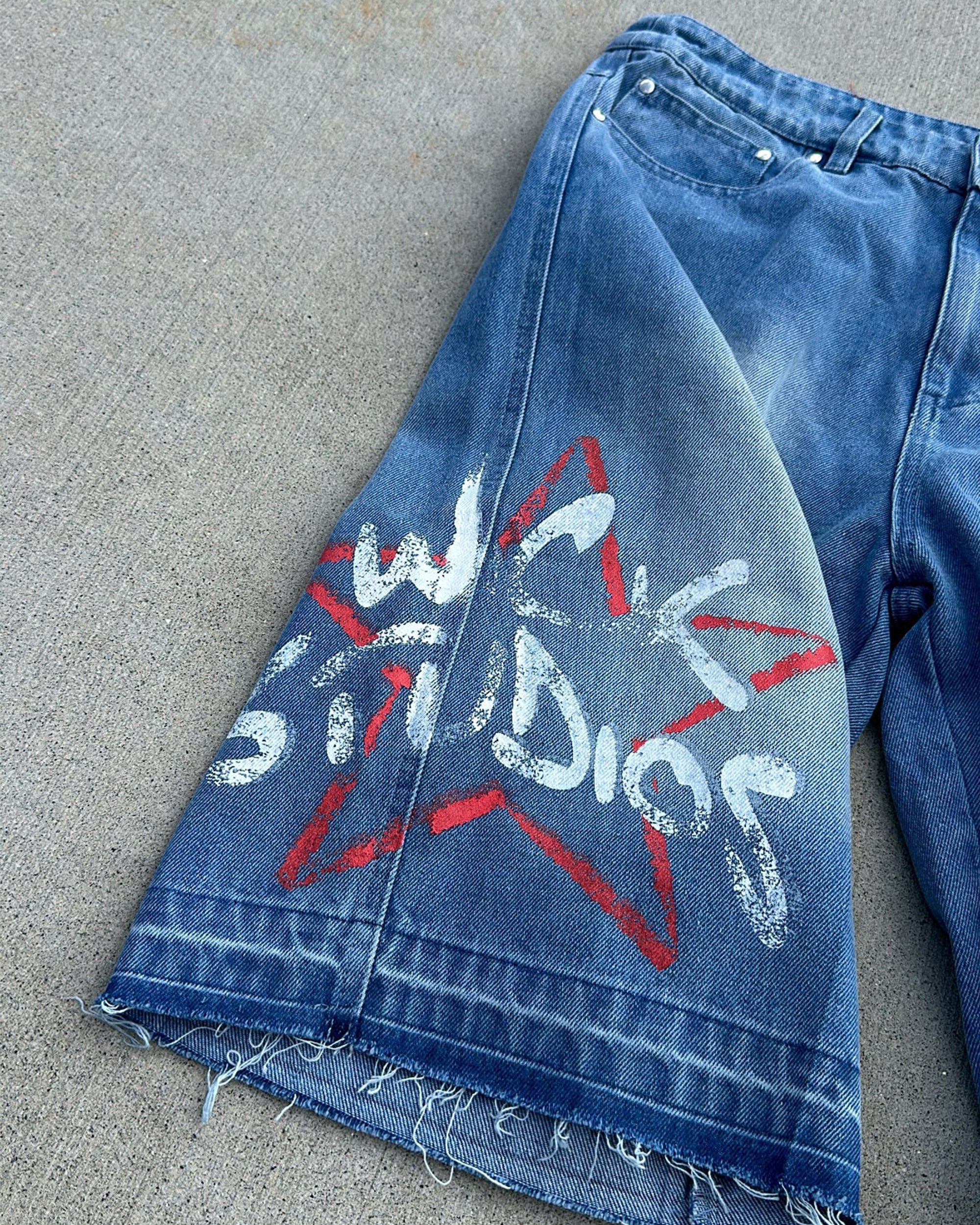 WICK STUDIOS JORTS (BLUE) - Image 7