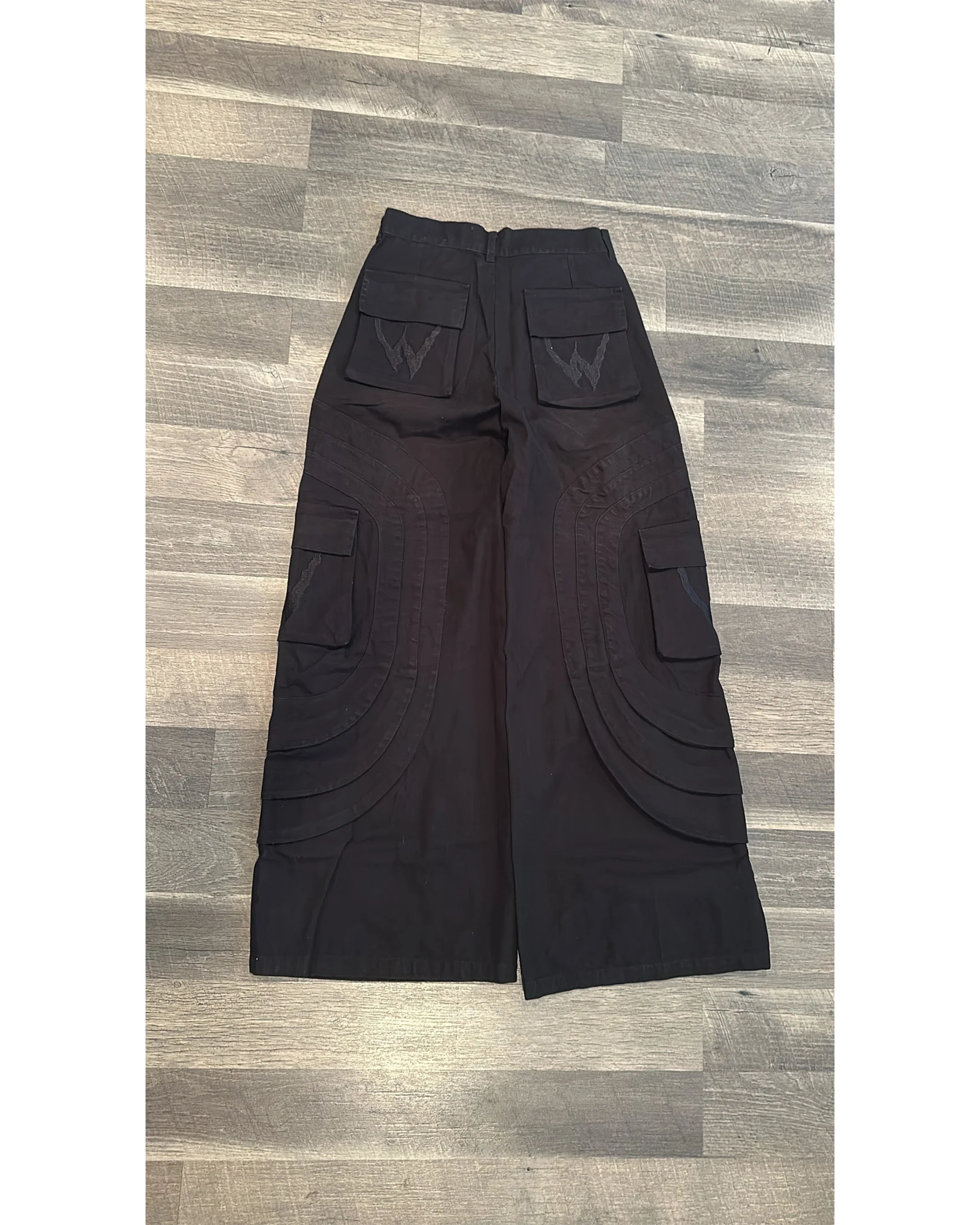 WICK UTILITY CARGOS (BLACK) - Image 3