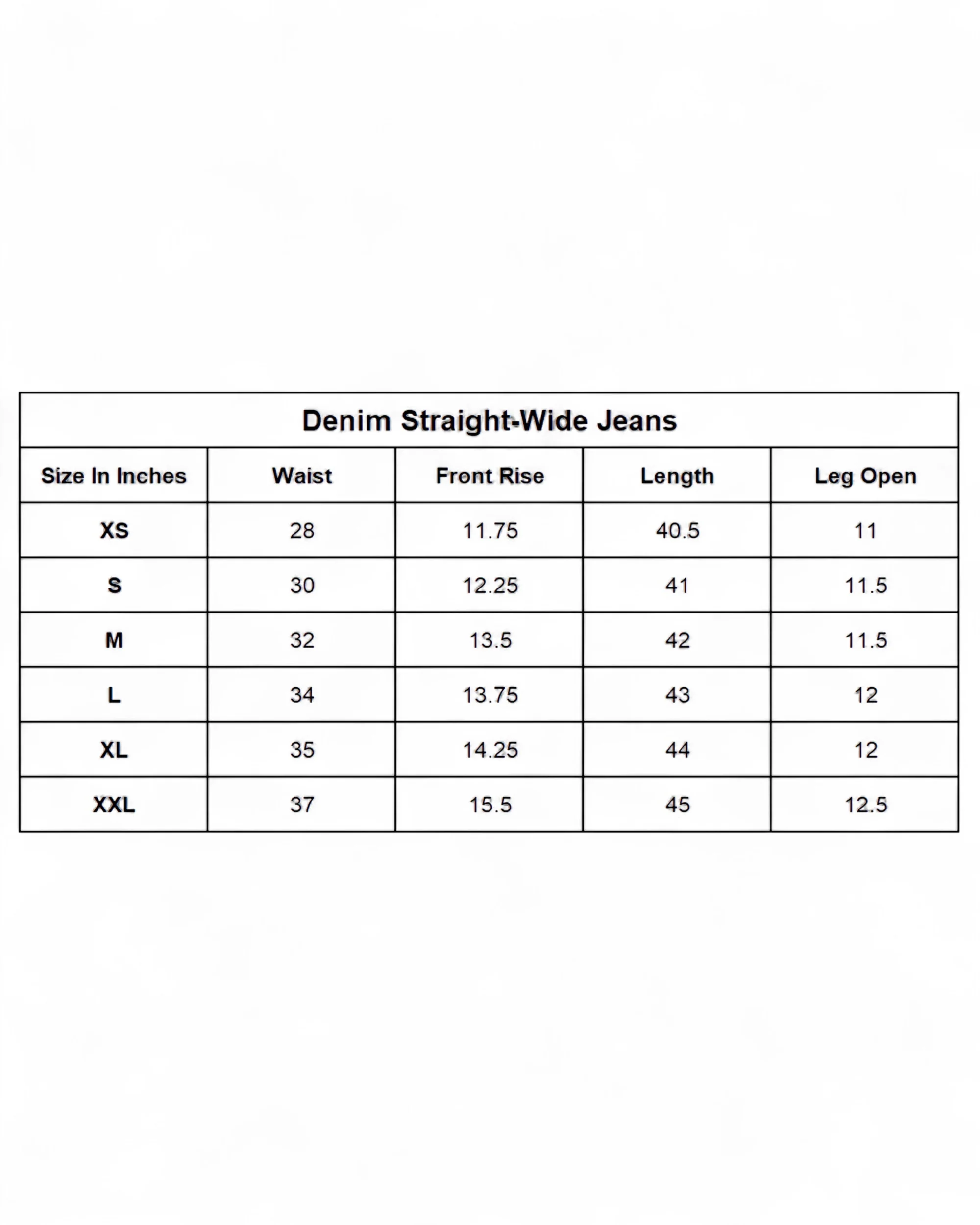 Wide Denim Jeans - Image 4