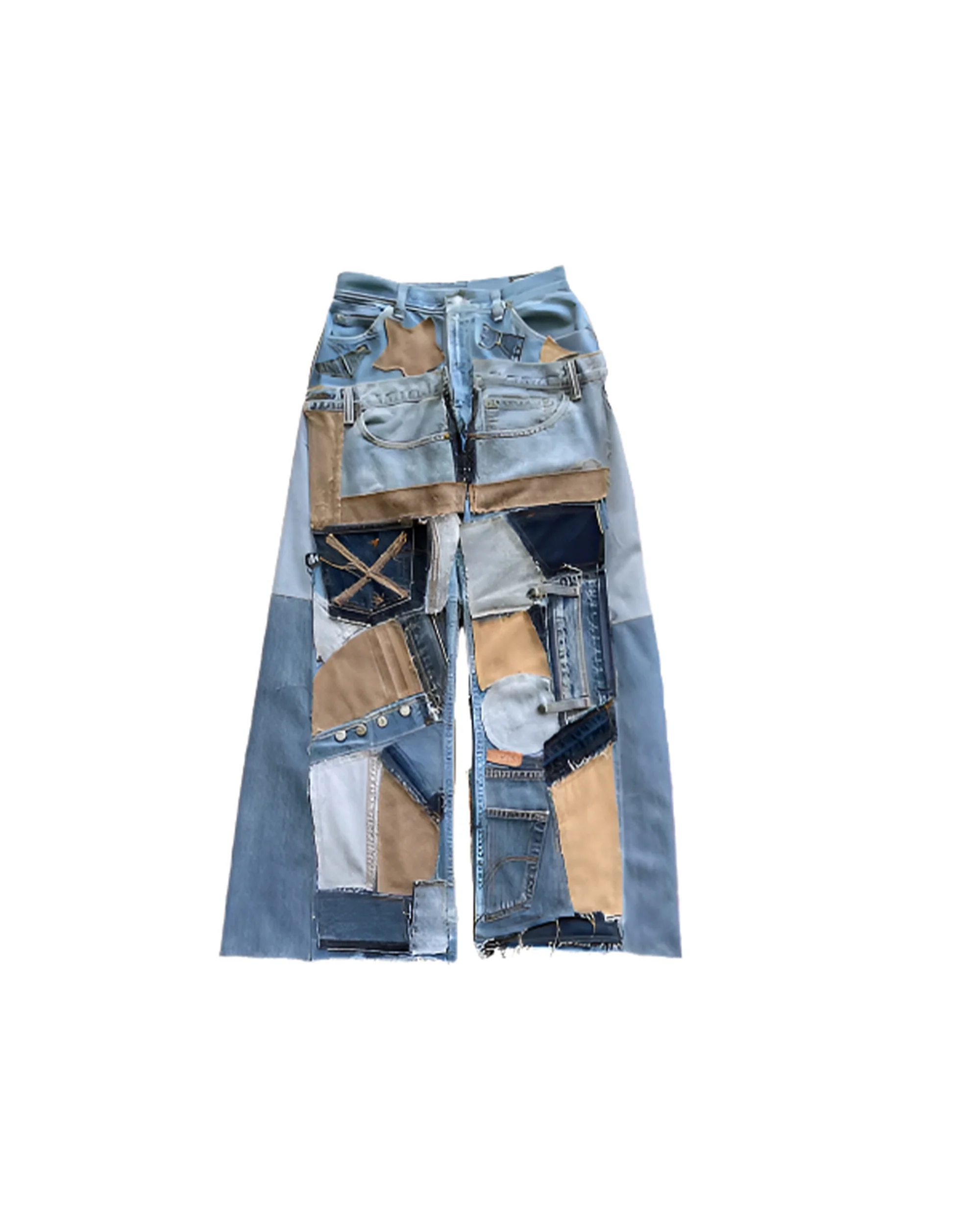 Wide Flare "Denim Detail" Pant / *Random Selection - Image 3