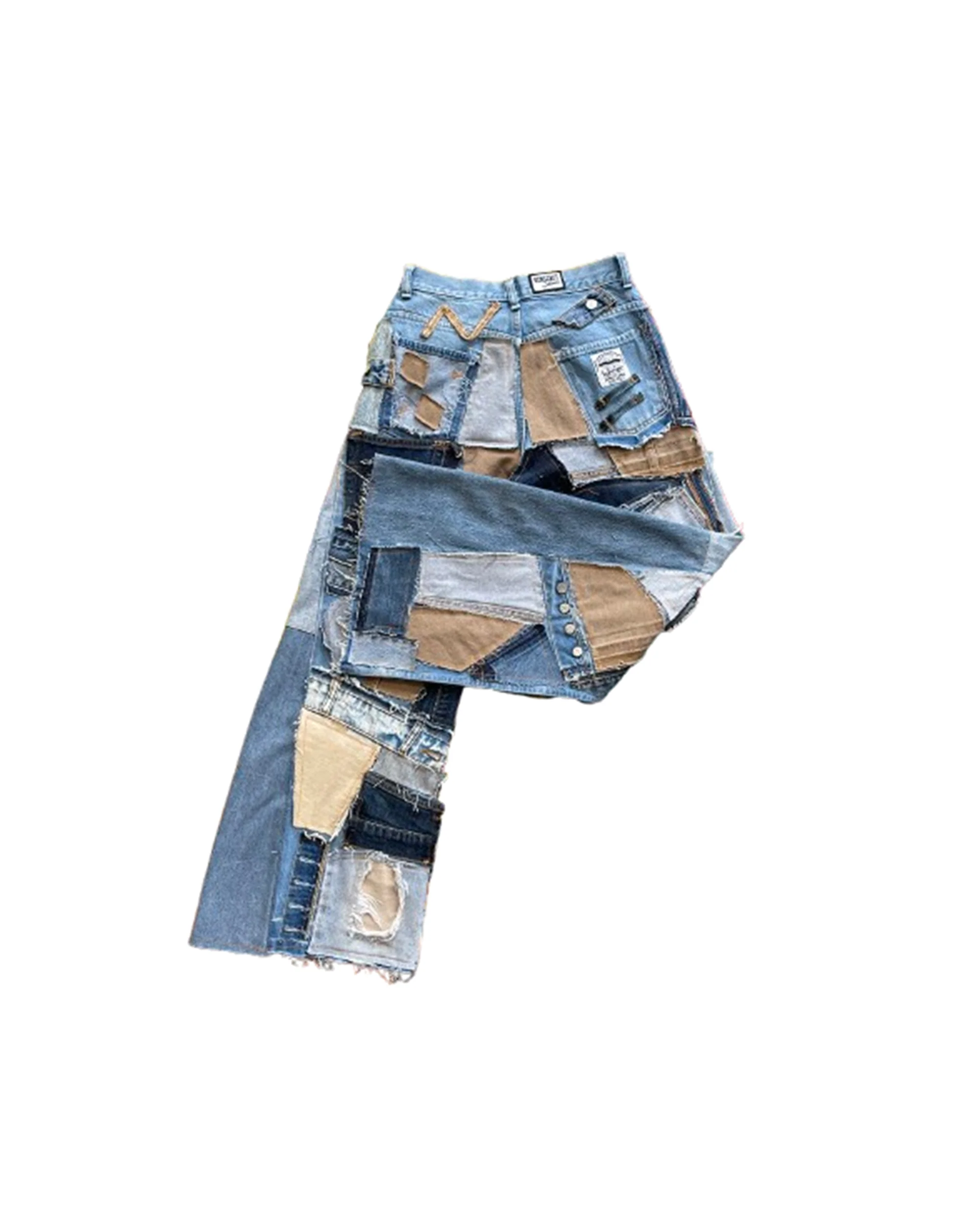 Wide Flare "Denim Detail" Pant / *Random Selection - Image 4