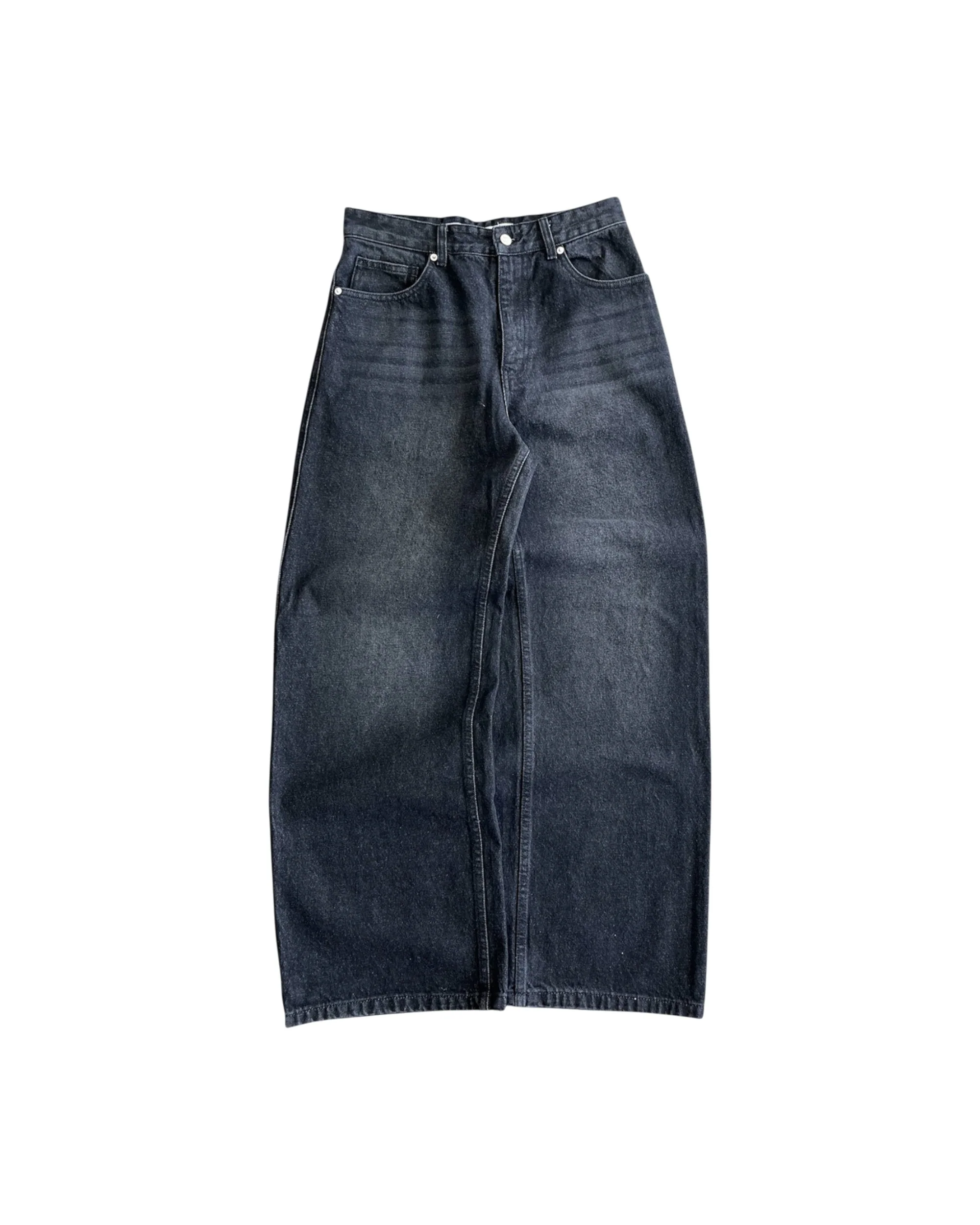 Wide Leg Denim - Dark Wash