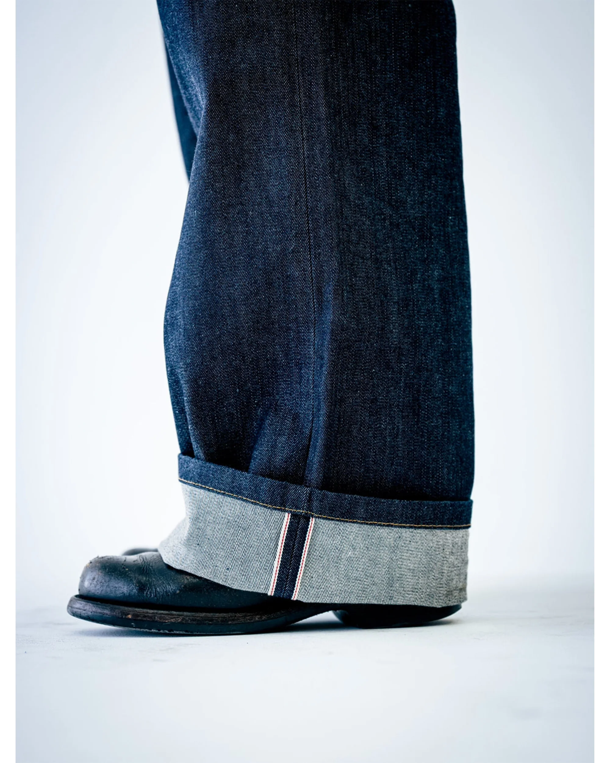 Wide Leg Denim - Indigo Raw Selvedge - Image 3