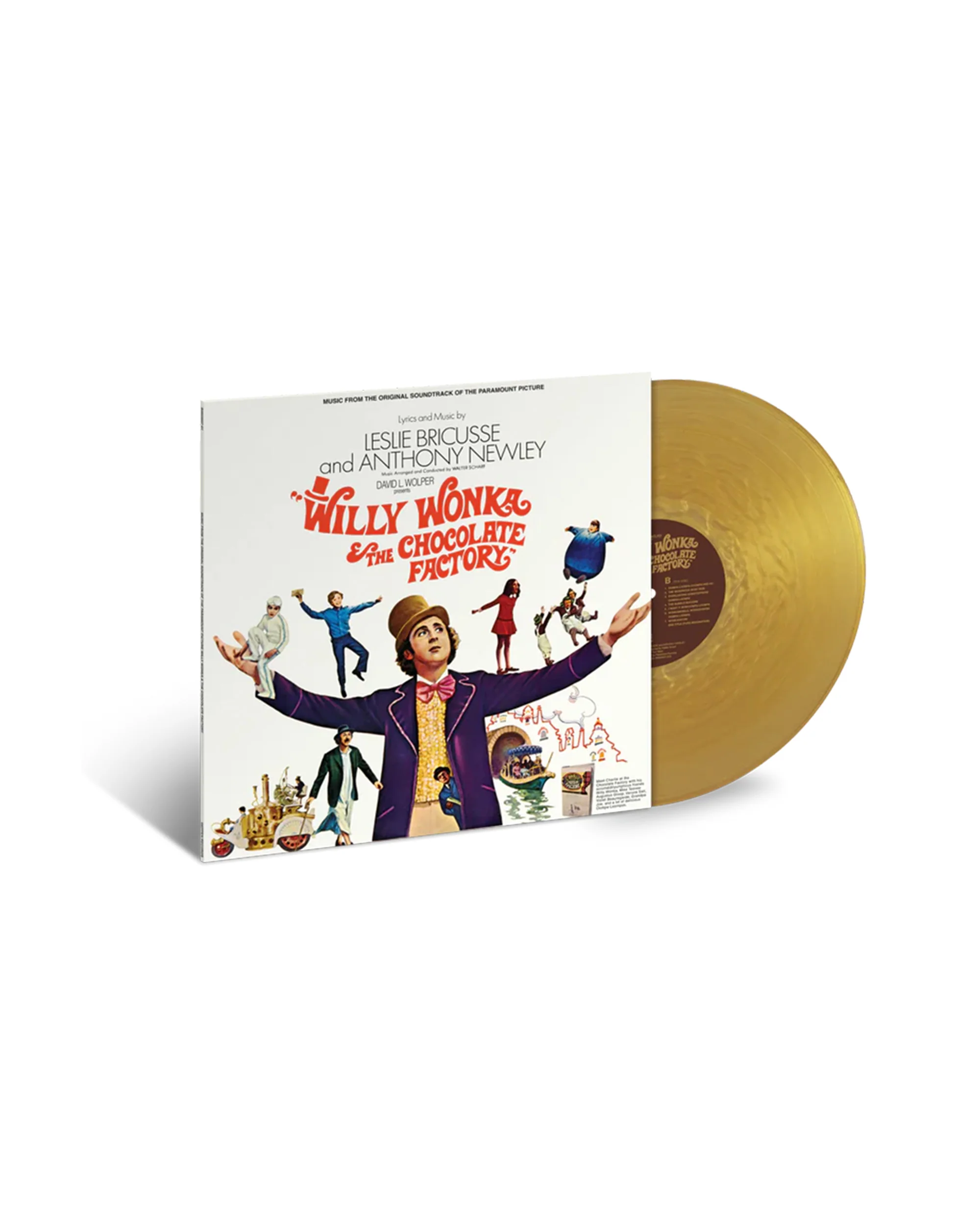 Willy Wonka & the Chocolate Factory (Music From the Original Soundtrack) Gold LP