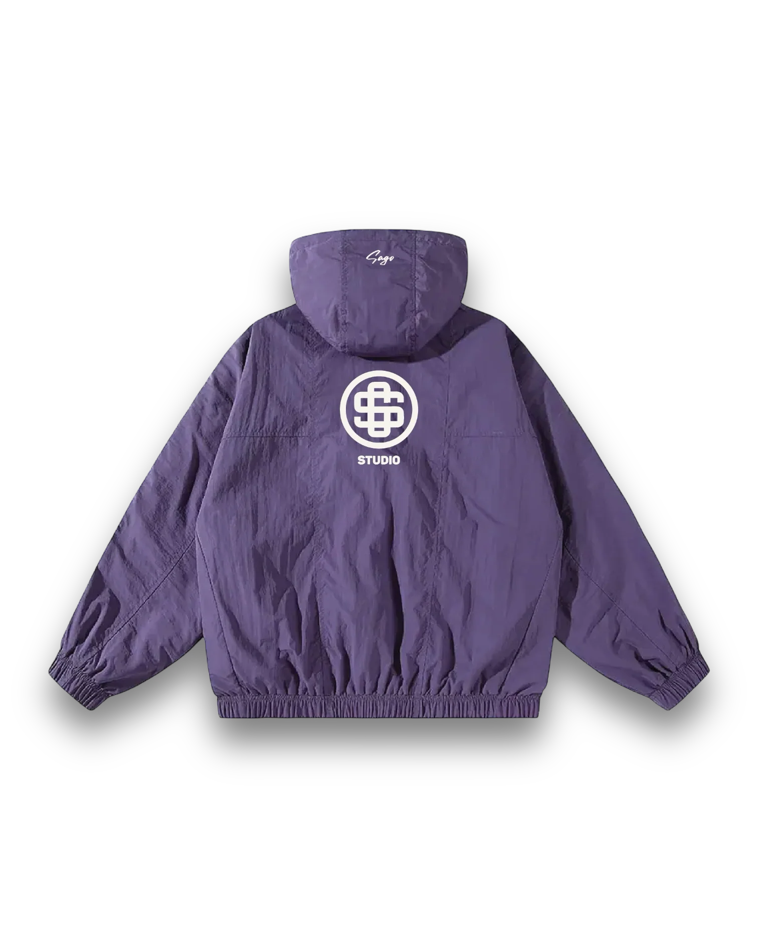 Wind breaker jacket (purple) - Image 3