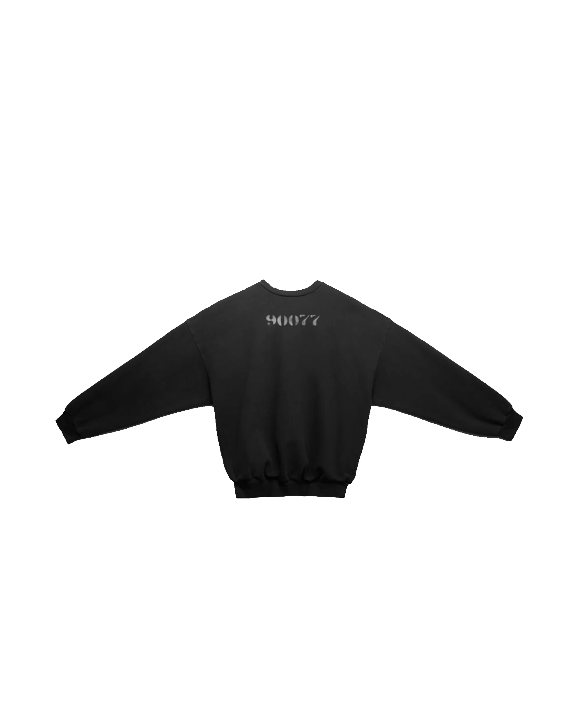 Women's Crewneck 90077 Black