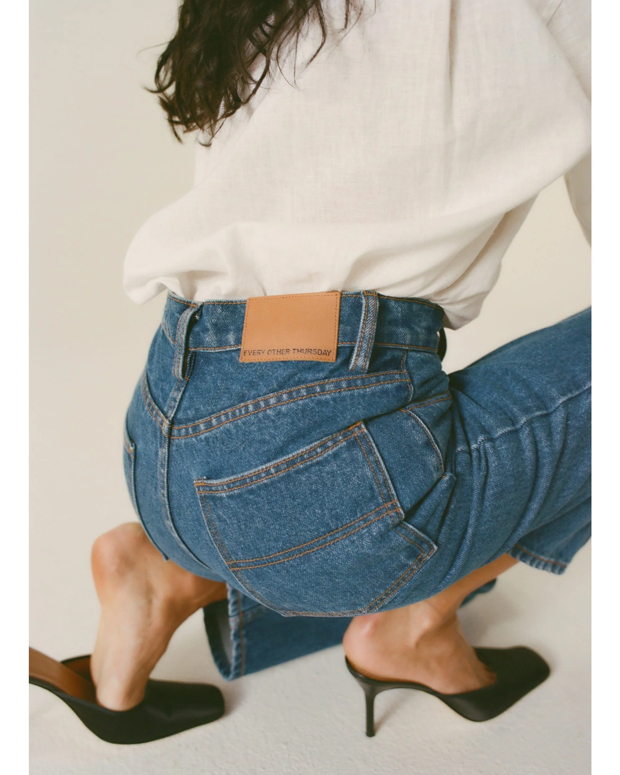 Women's Mid Rise Denim - Image 9